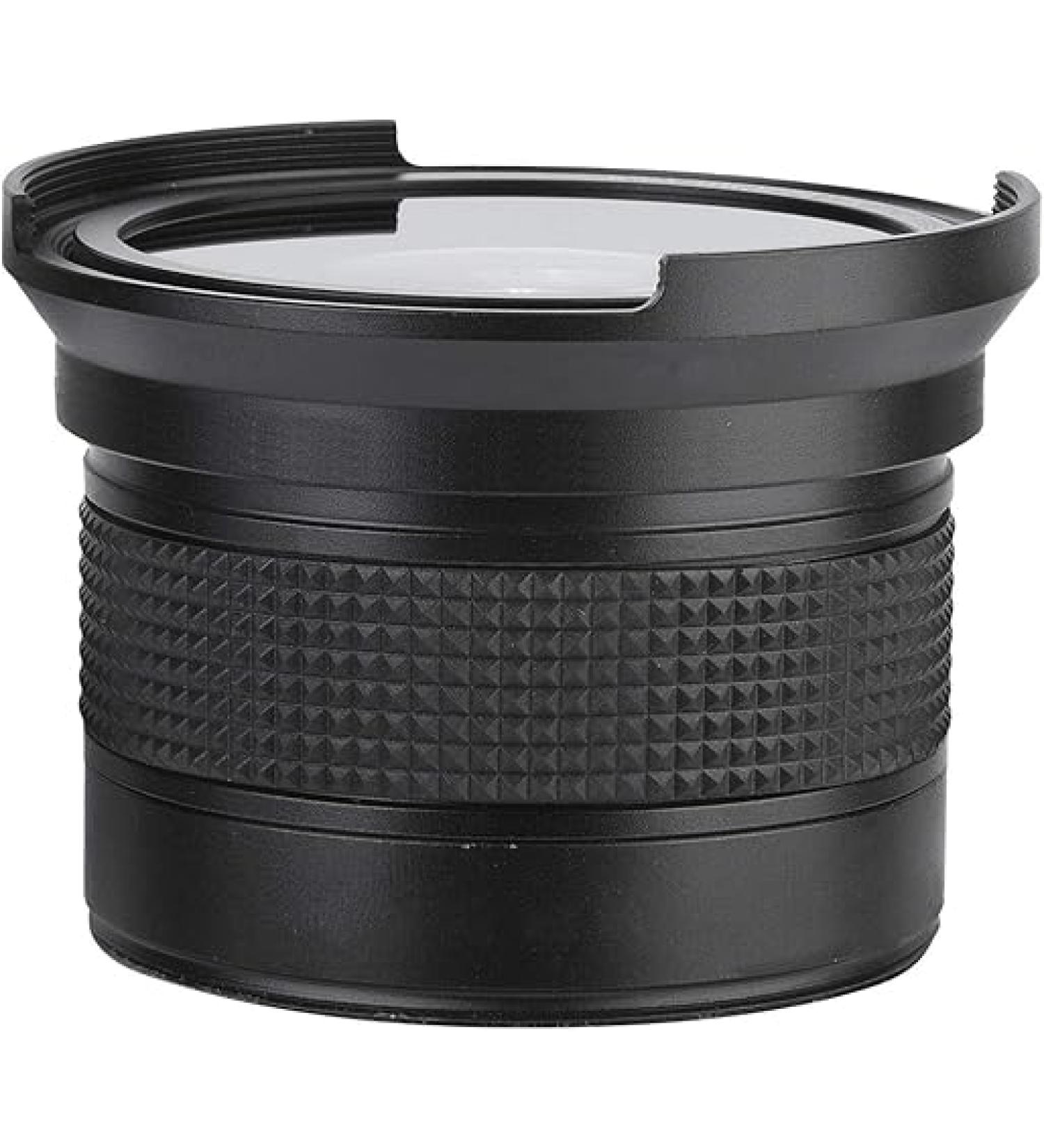 VBESTLIFE Fisheye Lens 58 mm 0.35X Fisheye Super Wide Angle Lens for SLR DSLR Camera Black - Buy Online on GoSupps.com