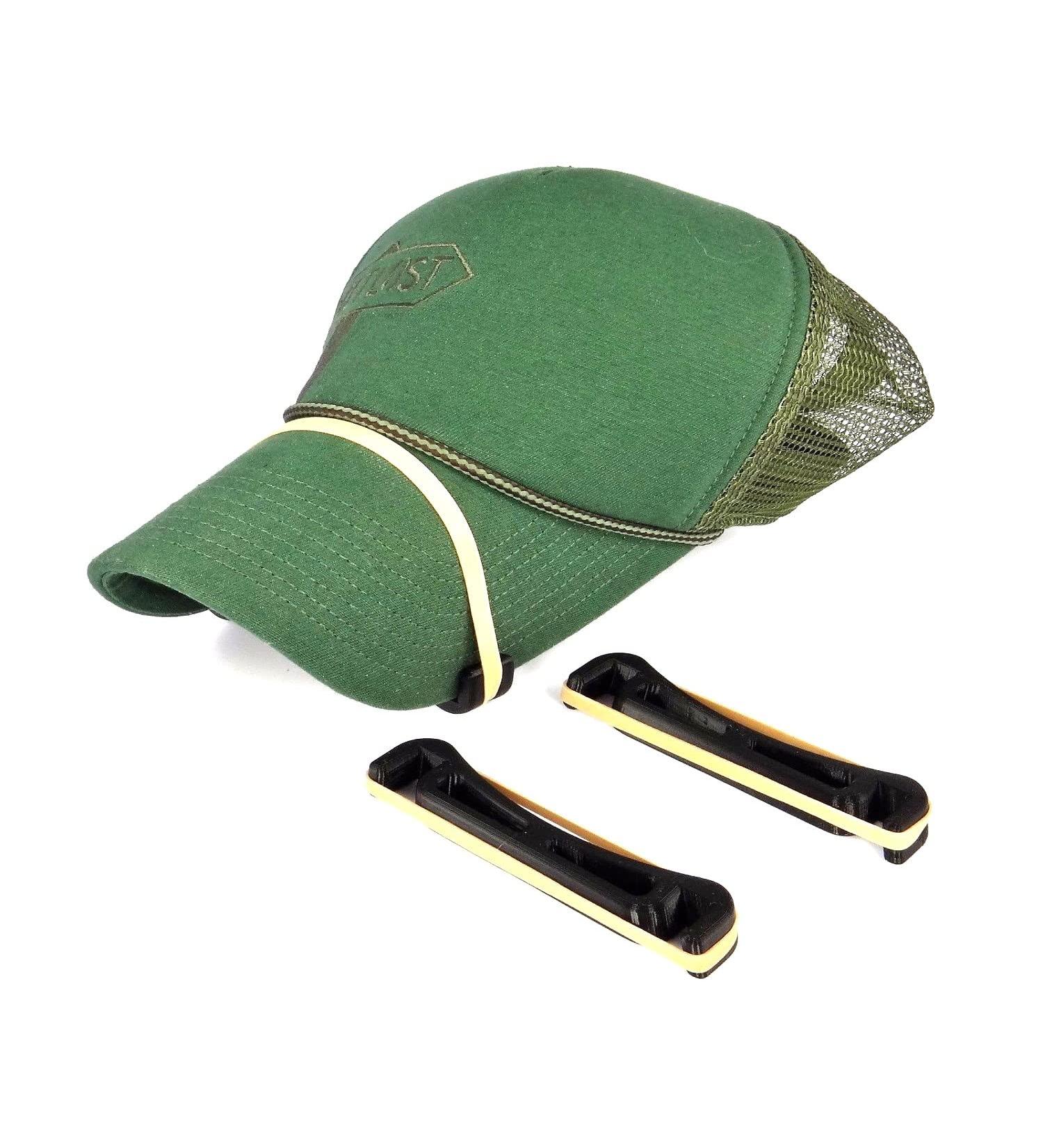 Visor Benders Pack of 3 Black Tight Curl Model with Rubber Bands - Hat Shaping Tool Made in USA - Buy Online on GoSupps.com