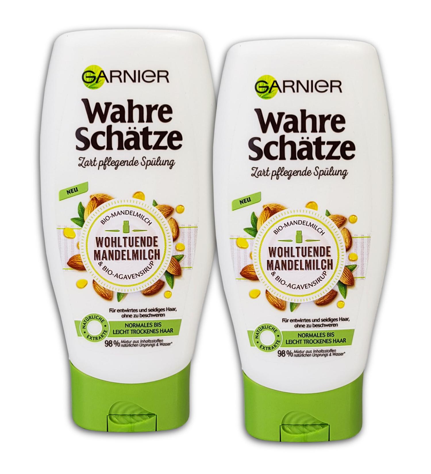 Garnier Garnier Wahre Sch tze 2-Pack Almond Milk Conditioners 2 x 250ml