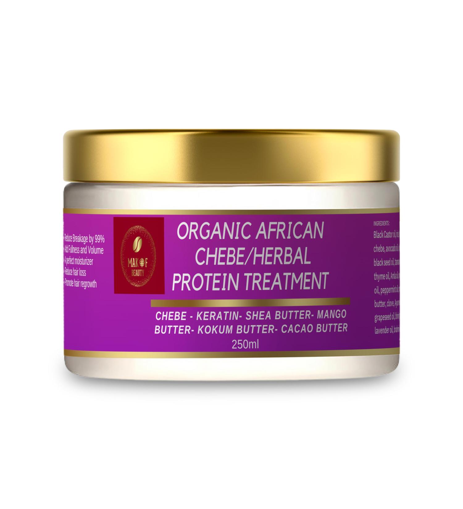 Chebe Deep Conditioner Protein Treatment - Moisture Hydration & Growth - 8oz Natural Butters & Ayurvedic Herbs - Buy Online on GoSupps.com