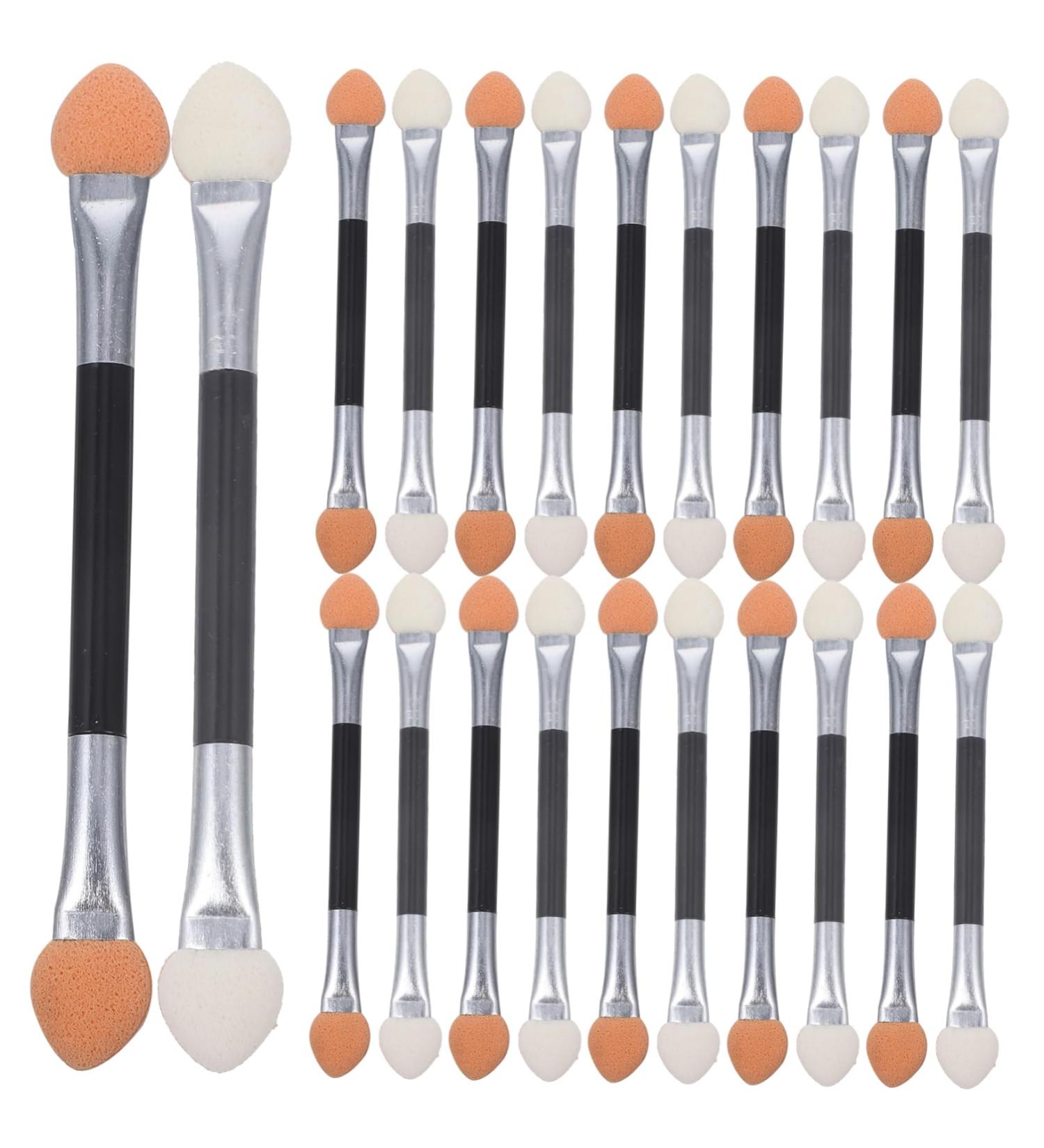 Outanaya 24pcs Eye Shadow Applicator Dual Ended Eyeshadow Brush Eshadow Sponge Applicator Makeup Applicator 7cm Colorful - Buy Online on GoSupps.com