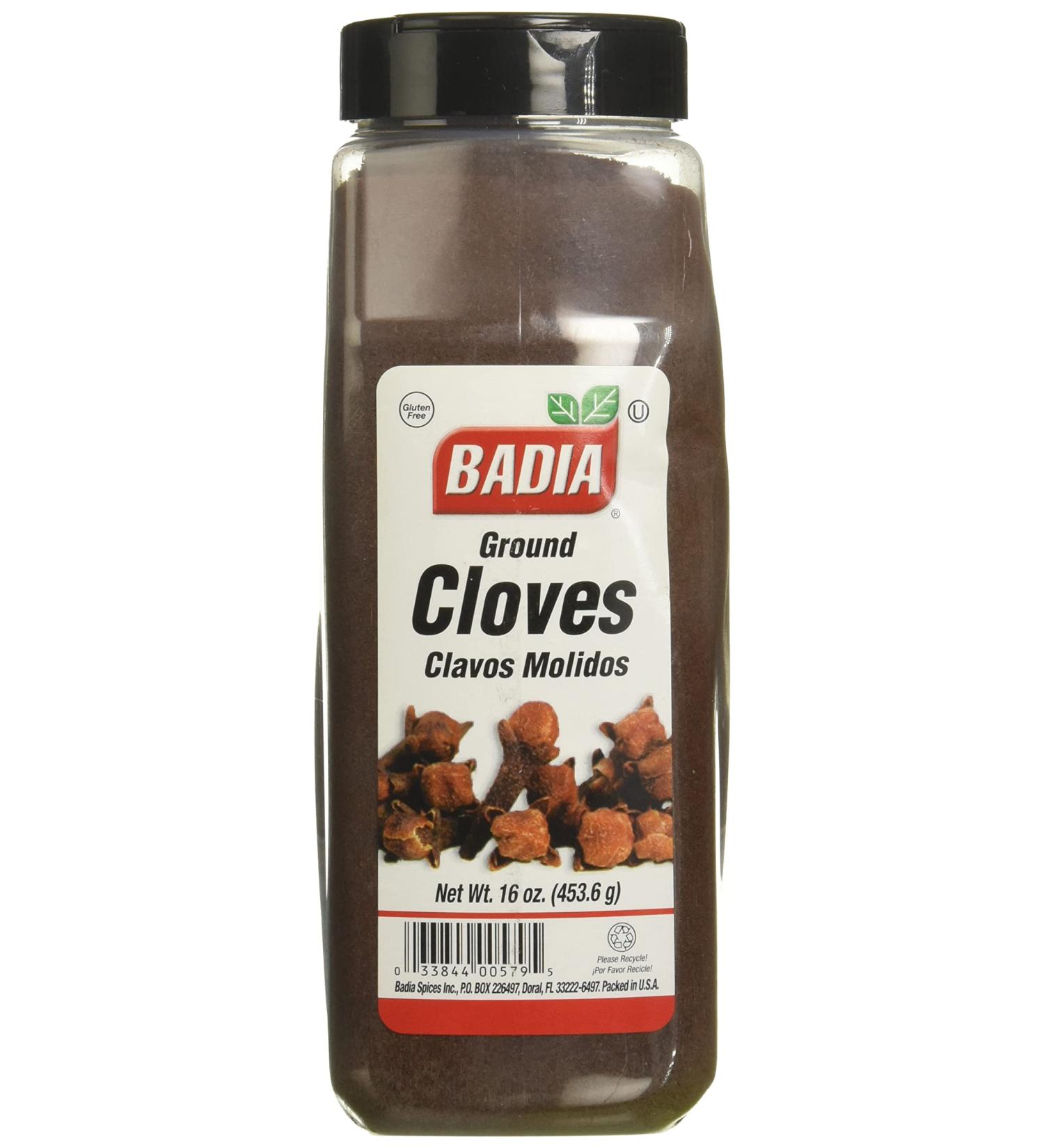 Badia Cloves Ground 16 oz - Premium Quality Spice for Cooking and Baking - Buy Online on GoSupps.com
