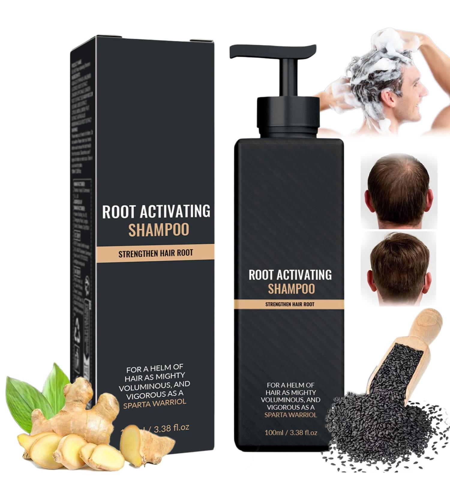 Root Activating Shampoo Shampoo Natural Hair Shampoos Long Lasting Nourishing Hair Care For Men And Women (1pc) - Buy Online on GoSupps.com