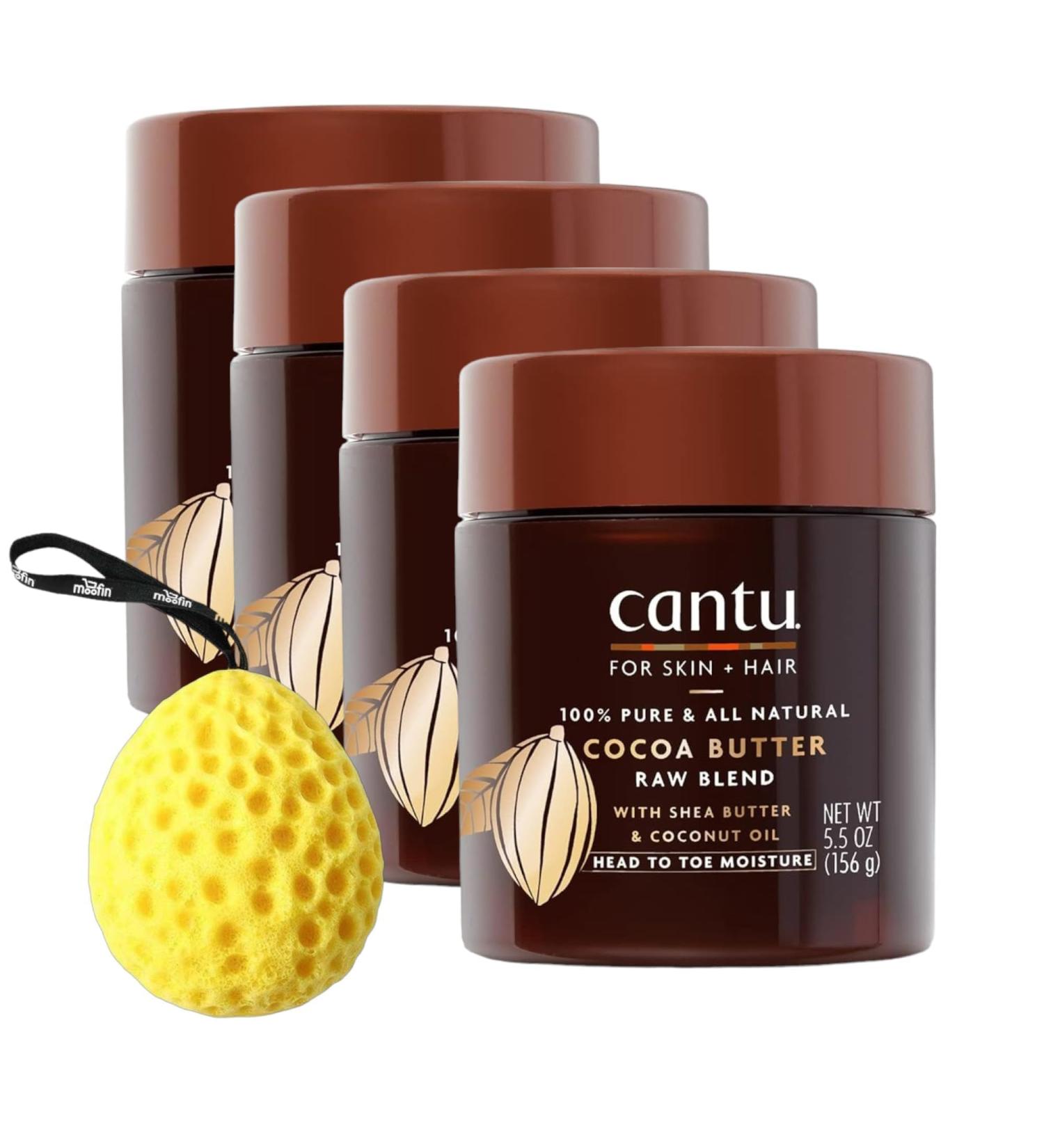 Multi-Use Skin & Hair Therapy Oil with Bath Sponge - Nourishing Hydration & Shine | Pack of 4 - Buy Online on GoSupps.com