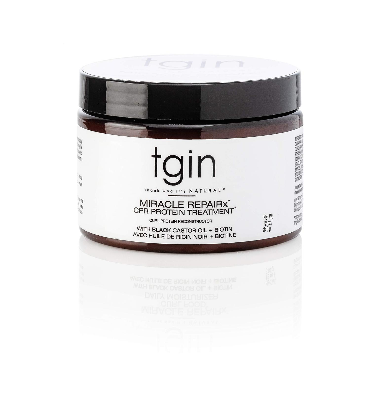 TGIN Miracle RepaiRx Curl Protein Reconstructor 12 oz - Repair, Protect, Restore for Damaged Hair - Buy Online on GoSupps.com
