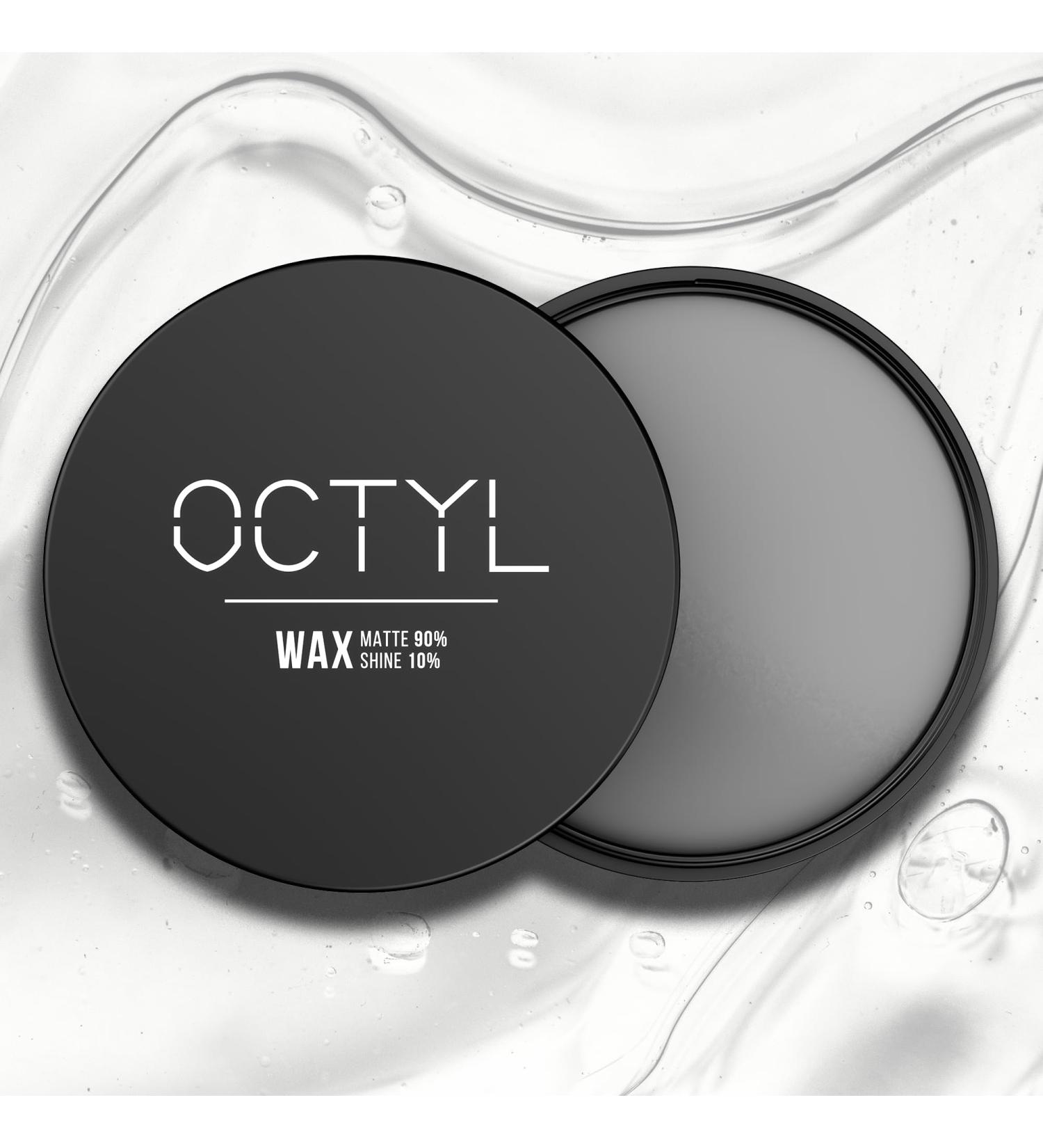 OCTYL Matte Wax | Professional Matte Wax | The mattifying texture and hold you need | Men's hair wax | 80 gr. - Buy Online on GoSupps.com