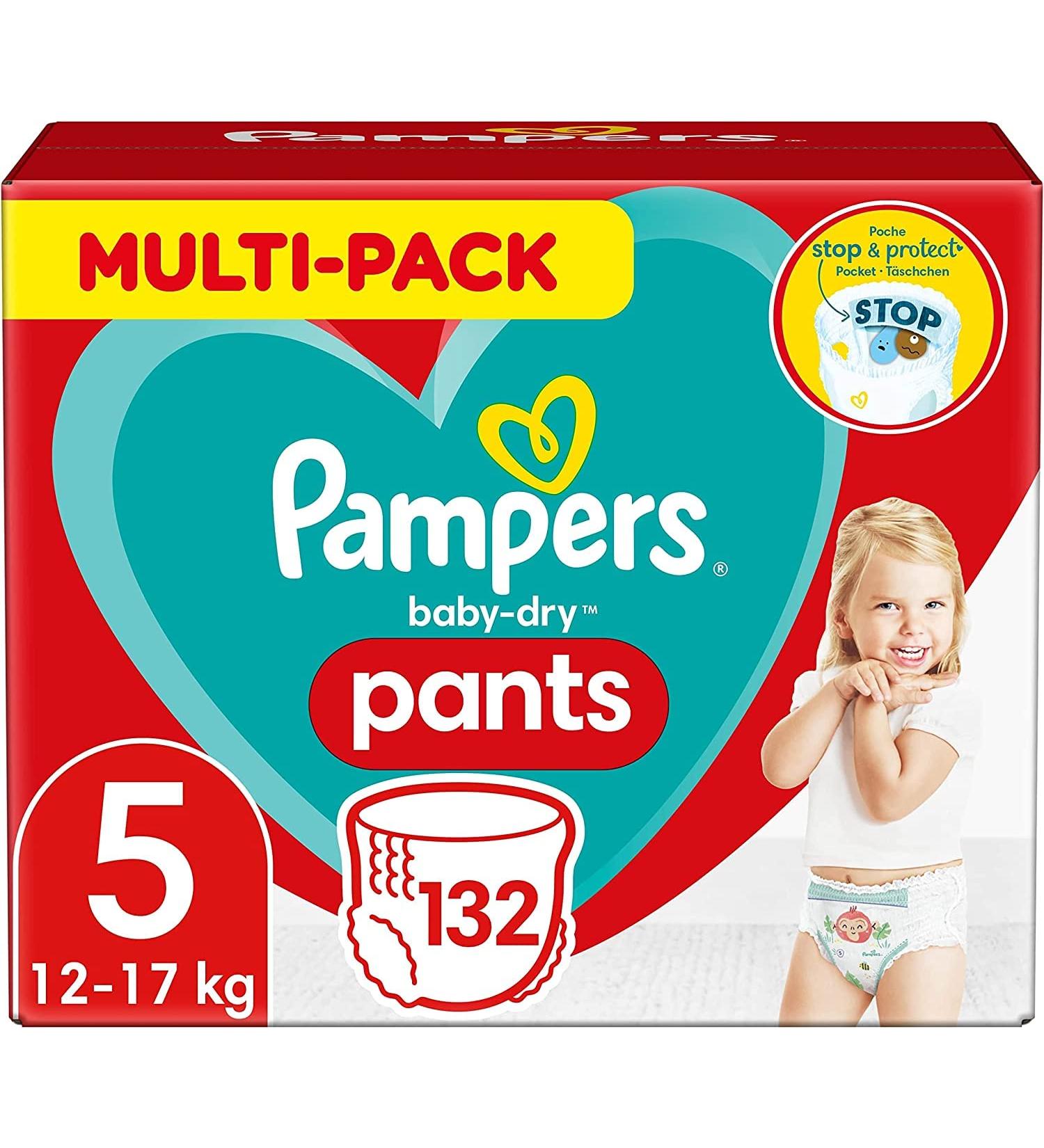 Pampers Diapers Pants Size 5 (12-17kg) Baby-Dry Old Version