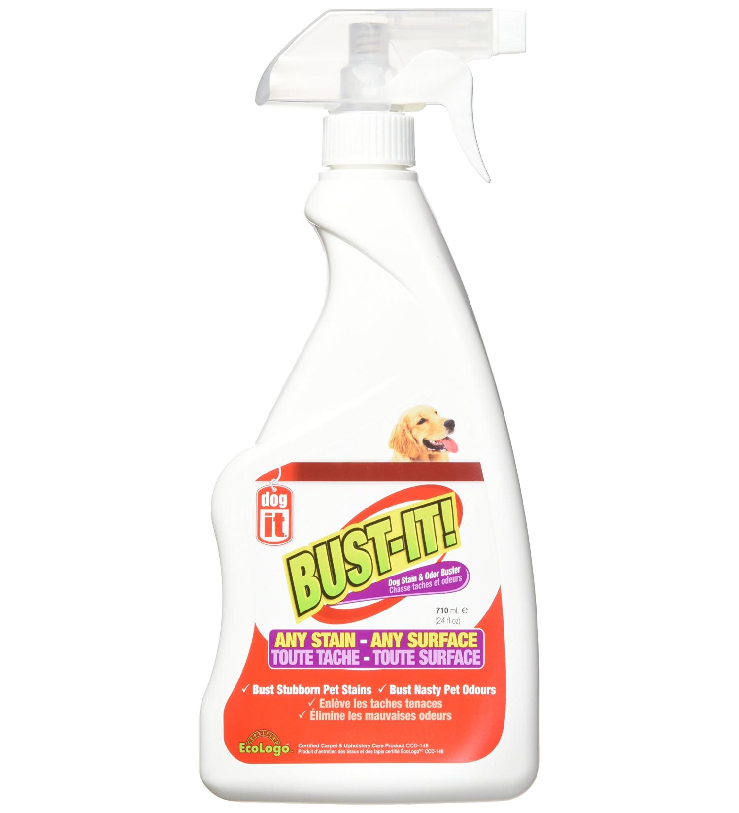 Dogit Bust-It Spray 710ml - Urine Stain & Odor Remover for Dogs | Effective & Safe for Pets - Buy Online on GoSupps.com