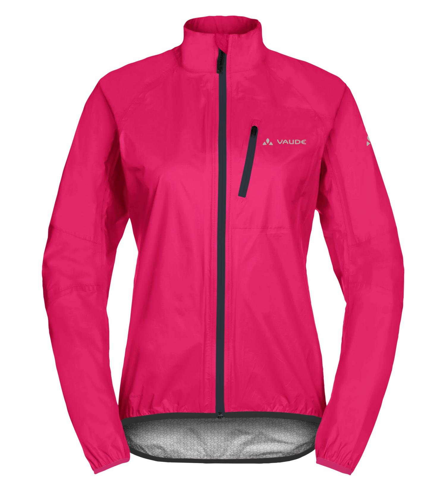 Vaude Women's Drop Jacket III - Waterproof Lightweight Rain Jacket with Eco Finish & Breathable Ceplex Active Technology - Compact & Stowable - 40 Bramble - Buy Online on GoSupps.com