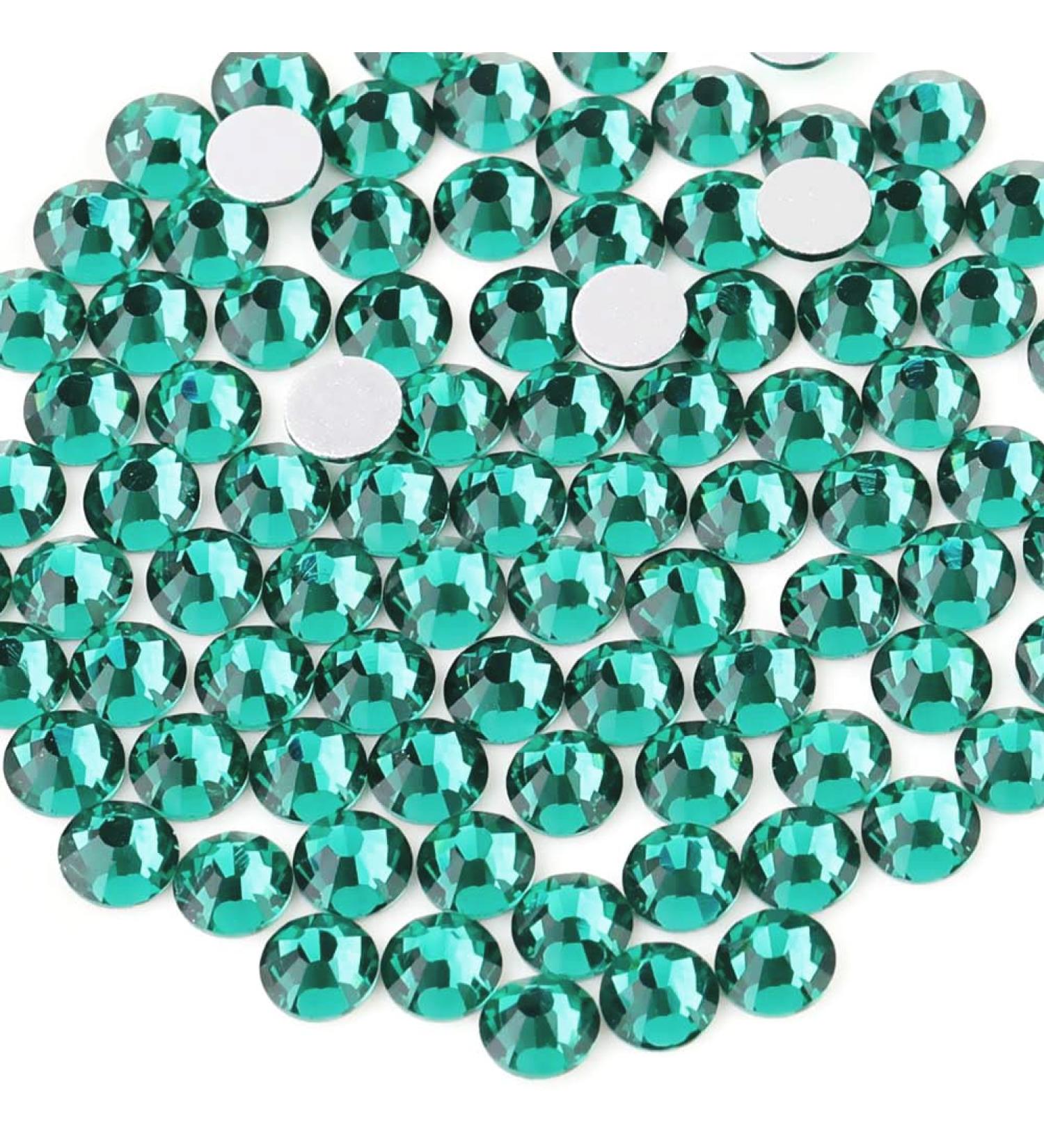 Beadsland 1440 Flat Back Rhinestones - SS20 Blue Zirconia Nail Crystals for DIY Nail Art High-Quality Crafting Supplies - Buy Online on GoSupps.com