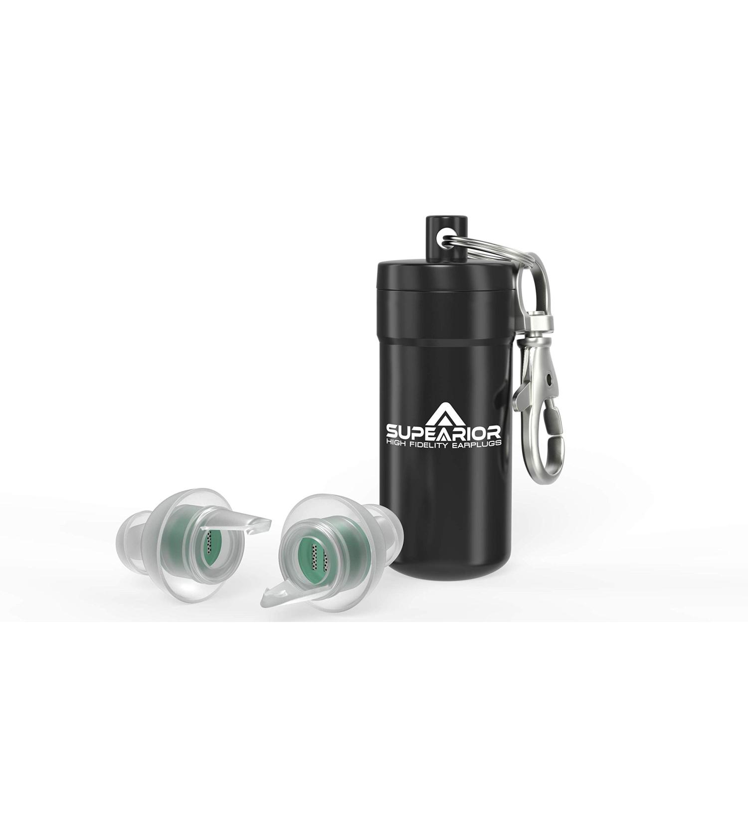 High Fidelity Earplugs for Concerts & Musicians | Reusable Hearing Protection Ear Plugs - Shop Internationally - Buy Online on GoSupps.com