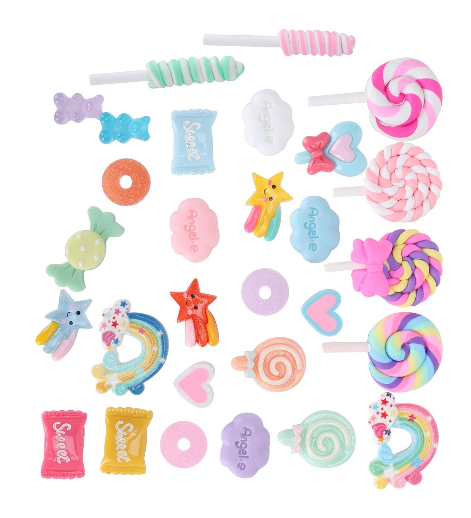 Candy Toys 29Pcs Simulation Candy Decoration for Phone Shell for DIY Enthusiasts - Buy Online on GoSupps.com