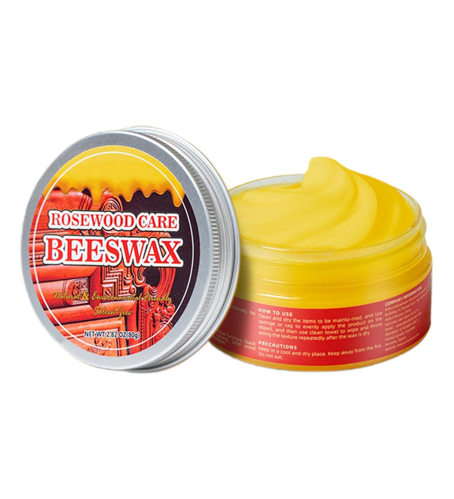Furniture Wax For Wood - 80g Easy Application Wood Polish Easy To Apply Odorless Wood Wax Enhances The Natural Beauty Of Oak Pine Beech Seals & Protects For Perfect Finish - Buy Online on GoSupps.com