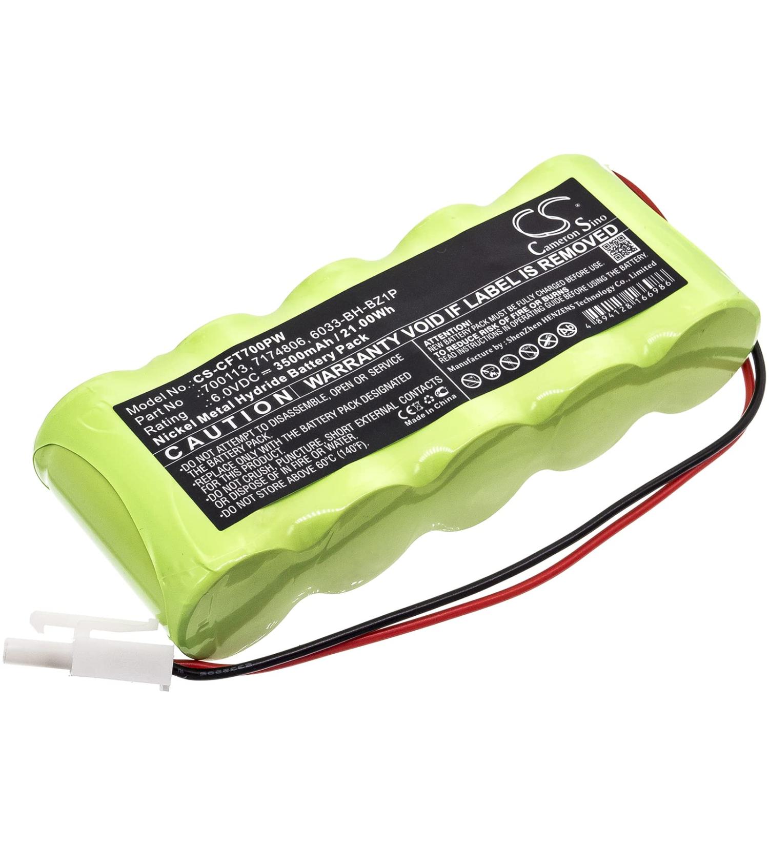 Buy Ni-MH 3500mAh Replacement Battery 7174806 6033-BH-BZ1P 700113 | International Shipping Available - Buy Online on GoSupps.com