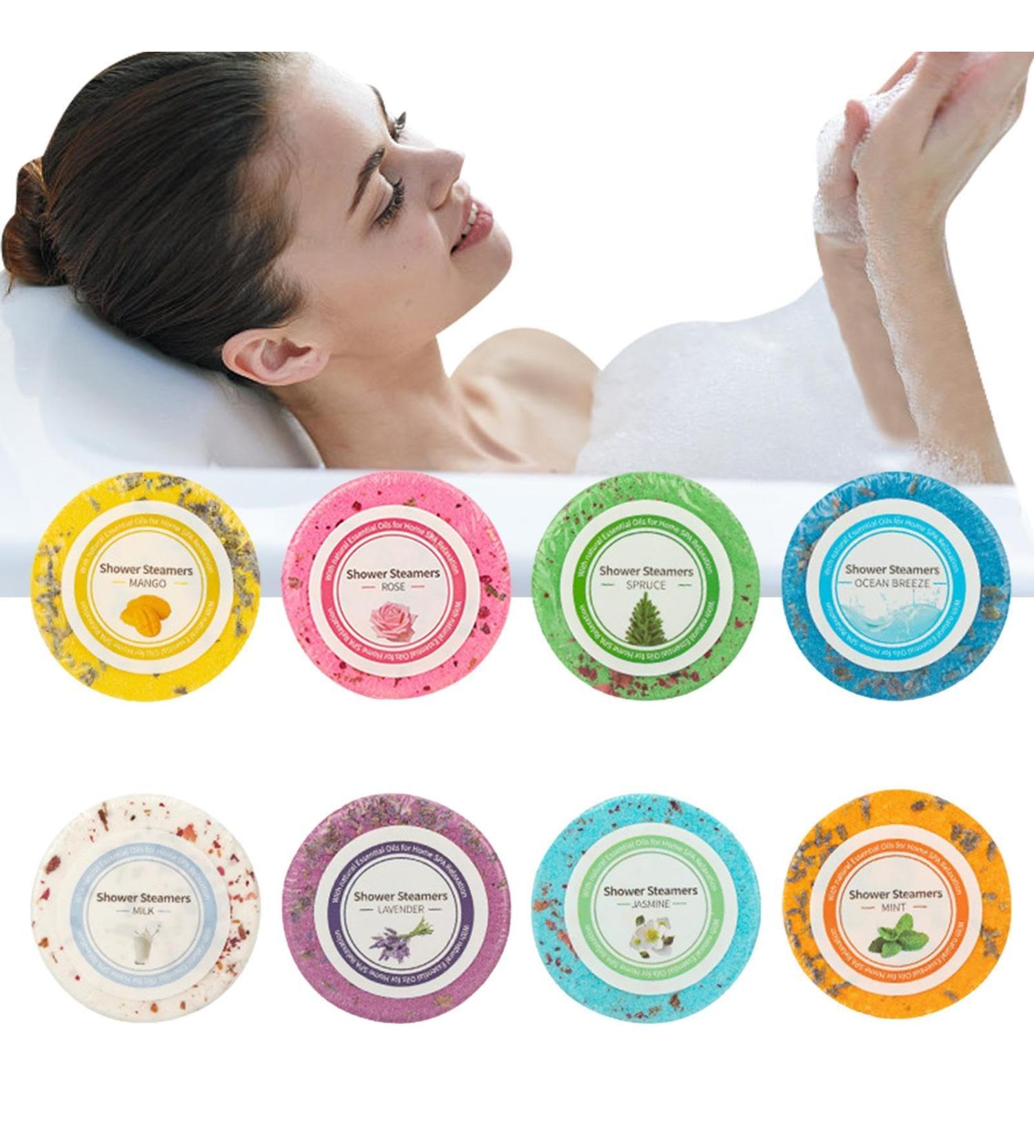 Generisch shower steamer eucalyptus shower bombs birthday gifts for women shower bombs with essential oils bath tablets feet bath vapor for body - Buy Online on GoSupps.com