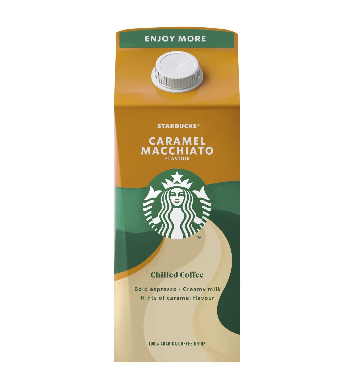 Starbucks Multiserve Caramel Macchiato Iced Coffee 750ml - Delicious Cold Brew for Home Enjoyment - Buy Online on GoSupps.com