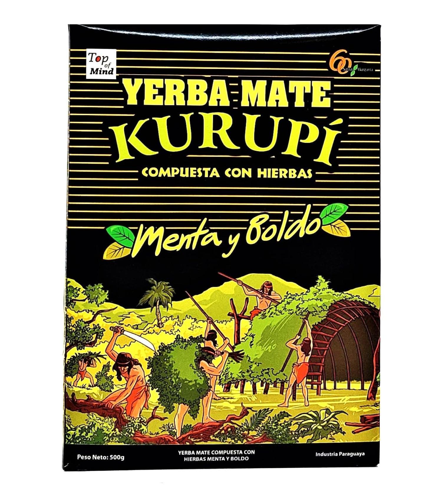 Kurupi Antiacid Yerba Mate: Natural Herbal Remedy for Acid Relief - Buy Online on GoSupps.com