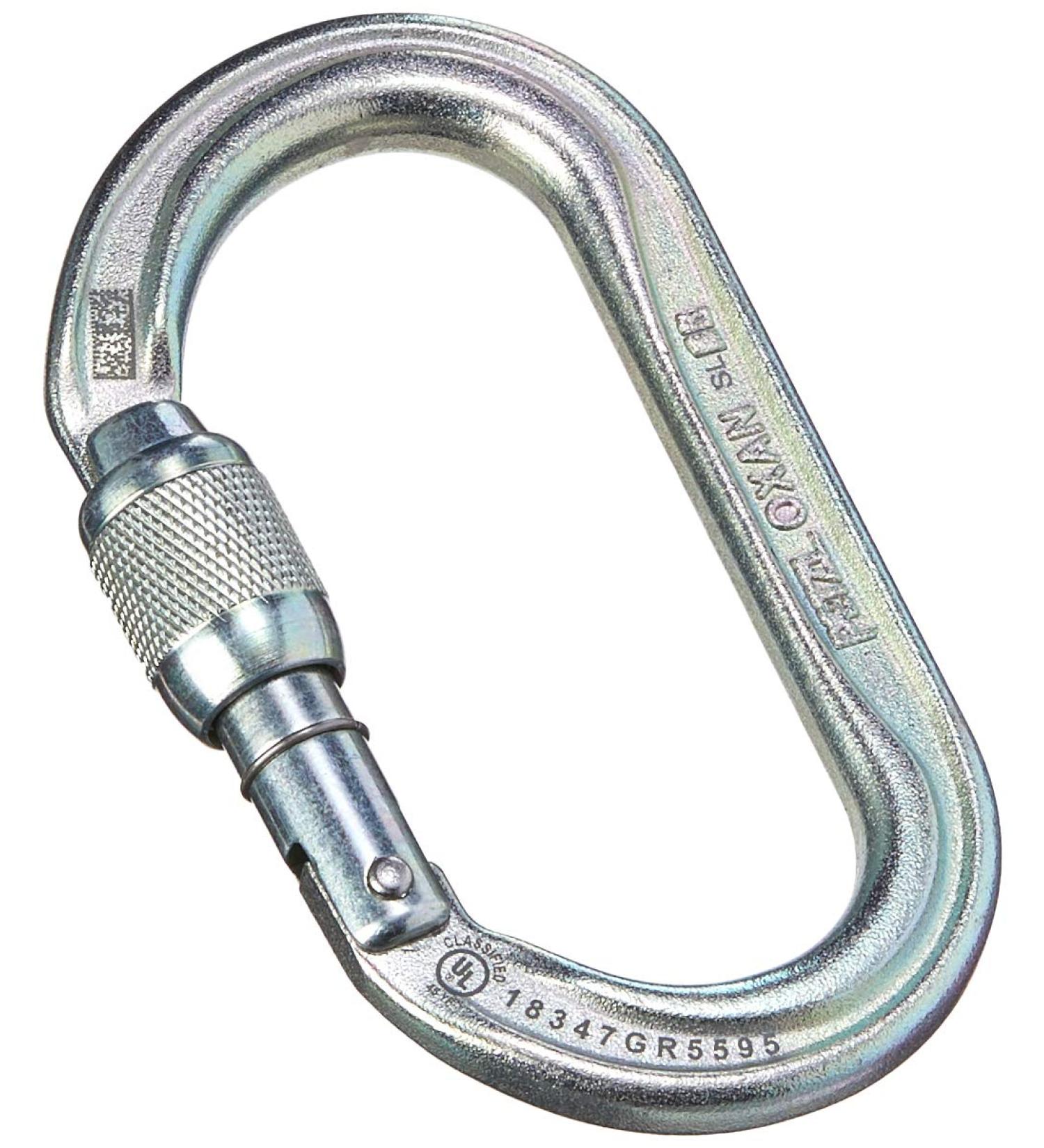 Petzl Pro Oxan Gold Screw-Lock Carabiner - Secure Climbing Equipment - Buy Online on GoSupps.com