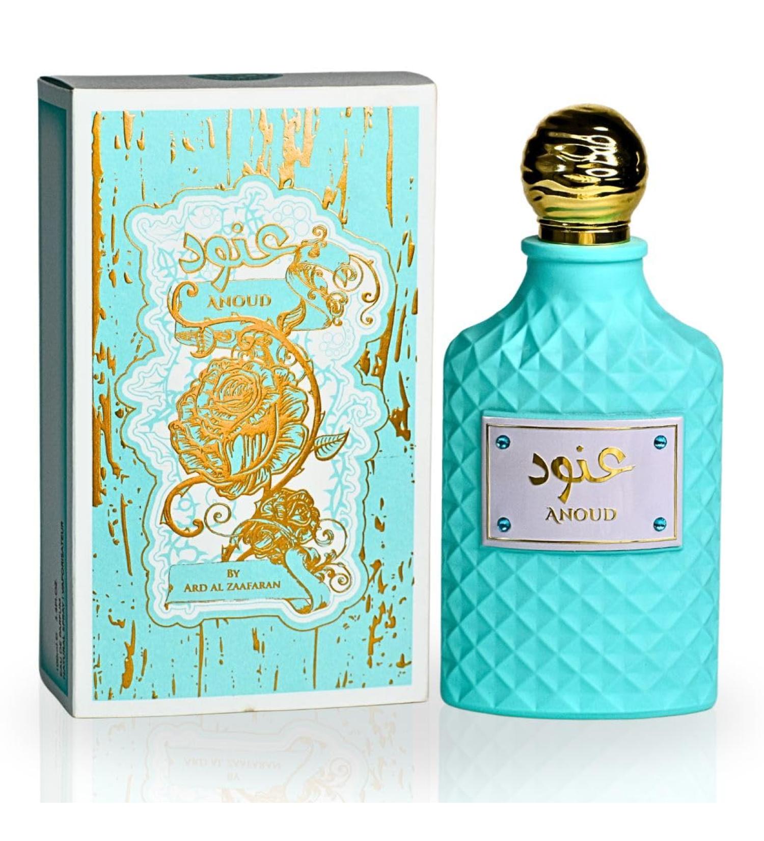 Anoud EDP Spray 100ML (3.4 OZ) By Ard Al Zaafaran | Long Lasting Refreshing Exotic Florals Marine Freshness. - Buy Online on GoSupps.com