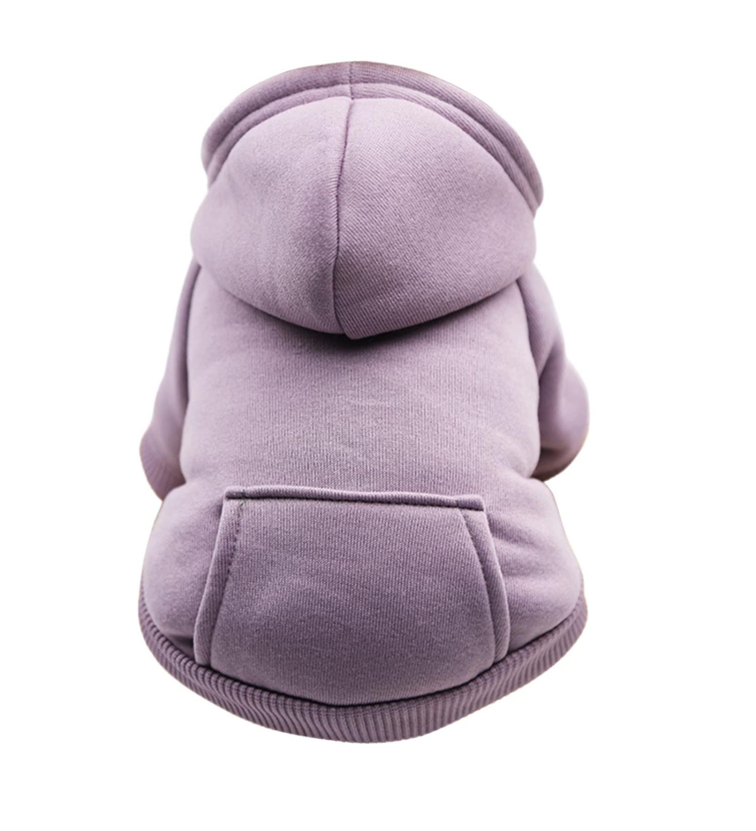 Amaone Waterproof Dog Coat - Winter Warm Jacket & Hoodie for Small to Medium Dogs - Fleece Pet Clothing with Bag - Ideal for Autumn & Winter - Buy Online on GoSupps.com