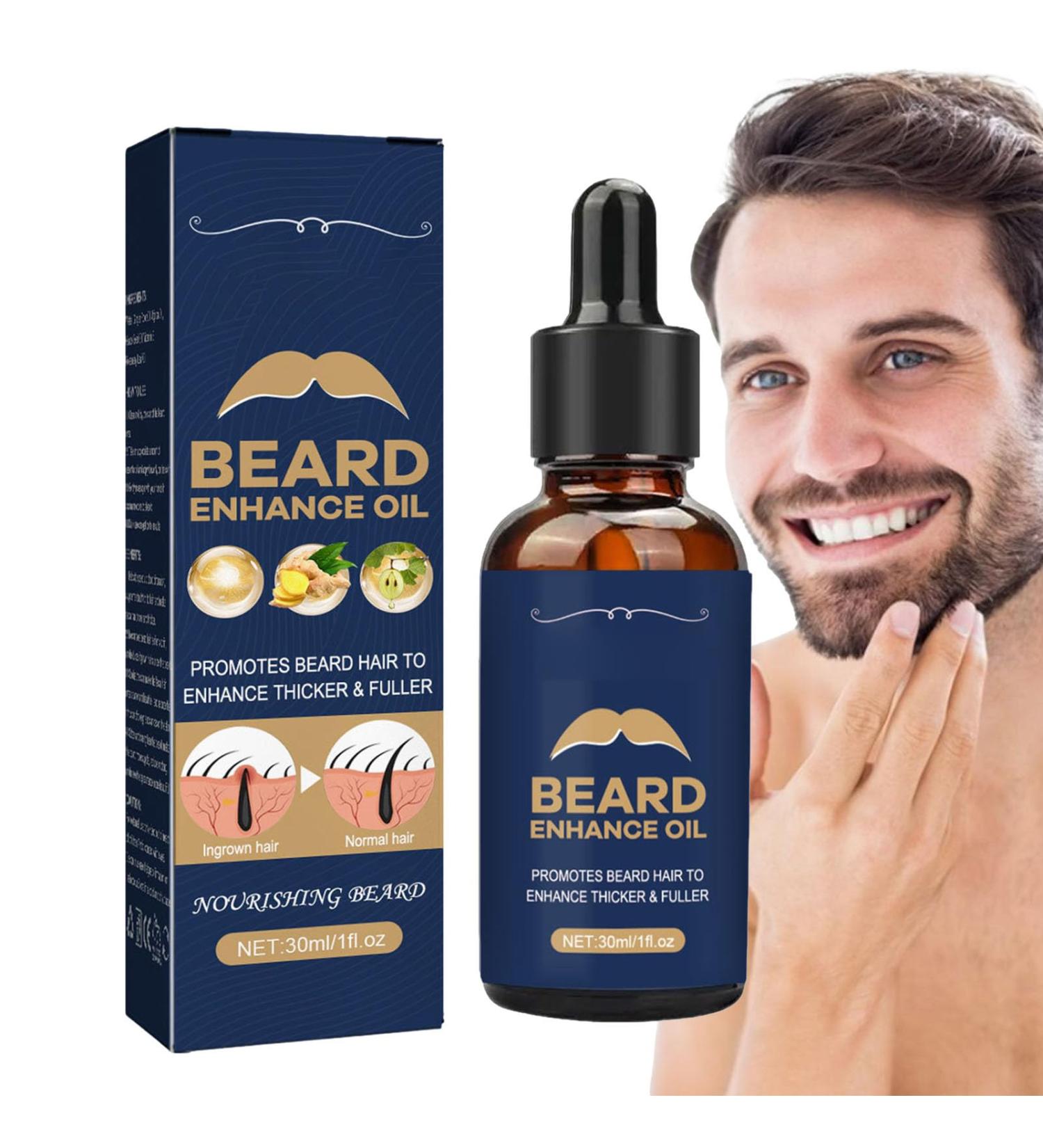 beard 30ml Rosemary & Ginger Essential Oil Natural Beard Strengthening Serum with Unique Blend for Men Boys Adults Thickener & Softener Silky Beard - Buy Online on GoSupps.com