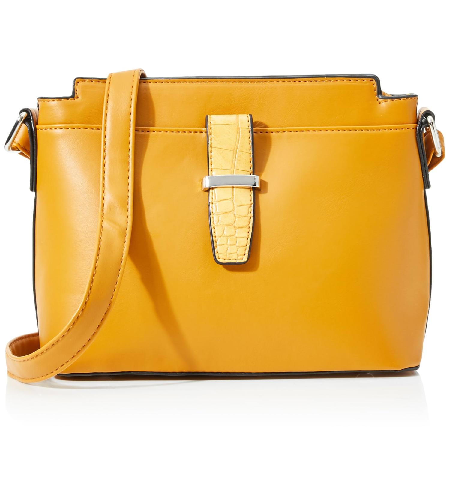 Envy Women's 3302 Mustard Shoulder Bag Small - Buy Online on GoSupps.com