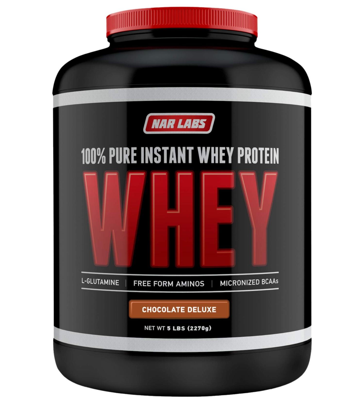 Pure Instant Whey Protein 5lbs (Chocolate Deluxe) Chocolate Deluxe 5 Pound (Pack of 1) - Buy Online on GoSupps.com