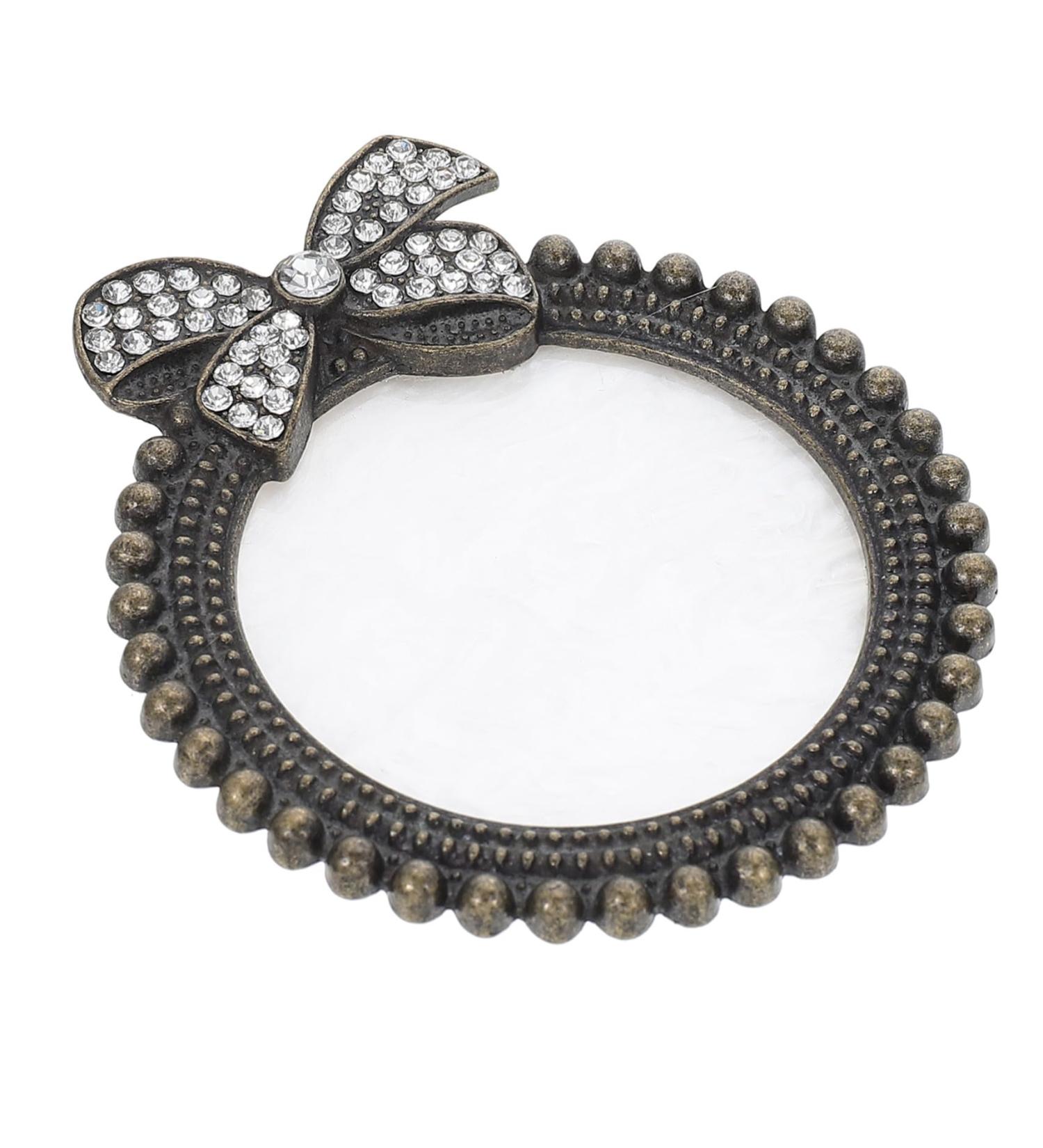 VALICLUD Plaque de Pigment Manucure avec D corations Brillantes Cadre Vintage Noeud Palette de M lange pour Nail Art tudiants et Artistes - Buy Online on GoSupps.com