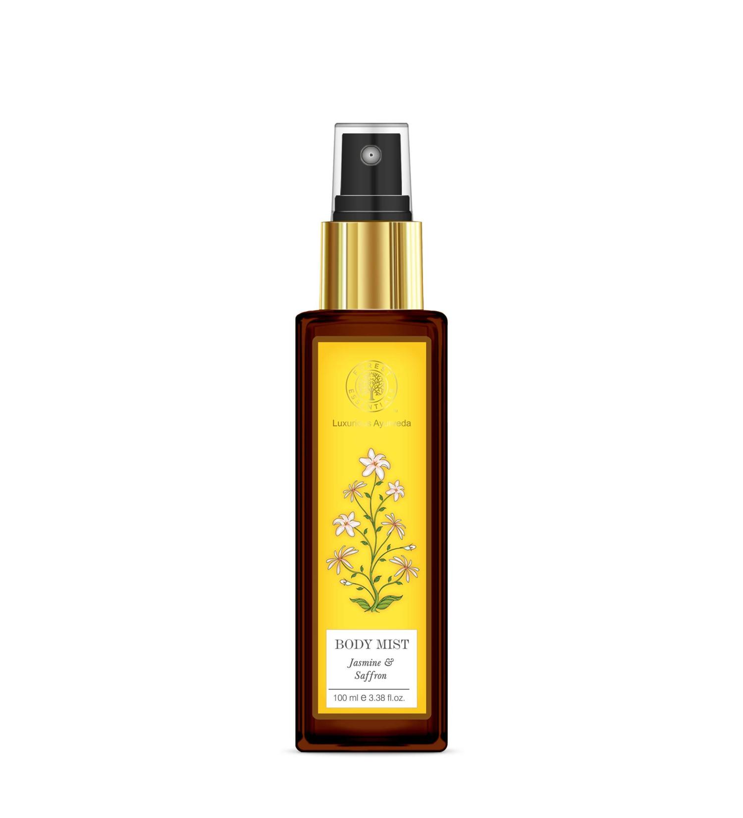 Forest Essentials Jasmine and Saffron Body Mist 100ml - Buy Online on GoSupps.com