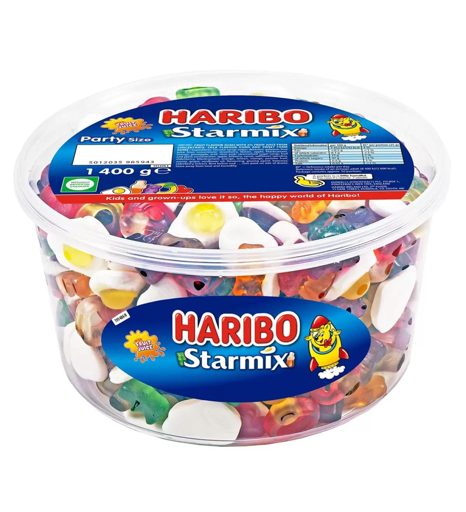 Haribo 465137 Starmix 1.4kg (Pack Of 1) - Buy Online on GoSupps.com