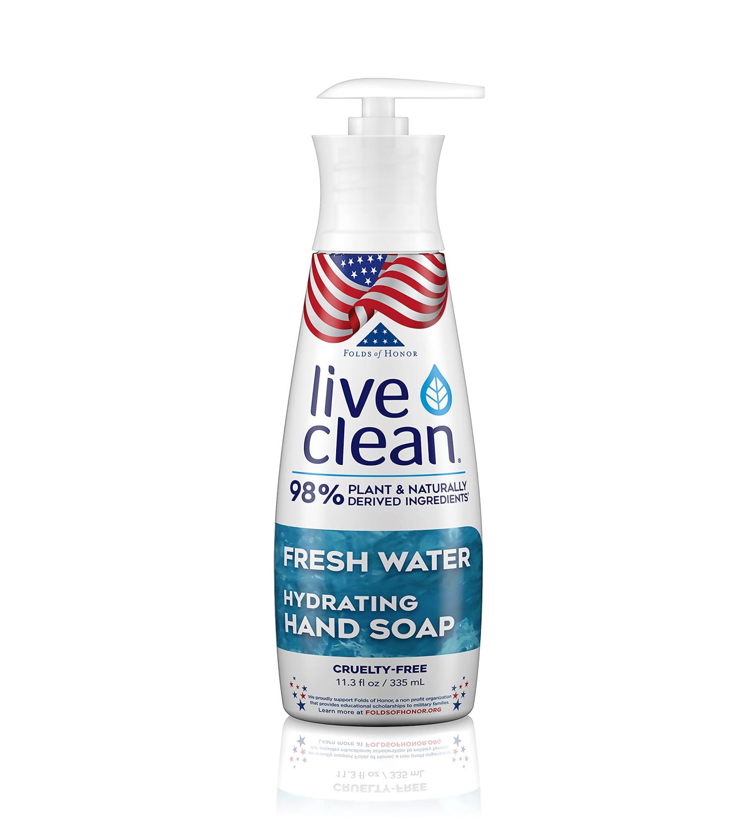 Live Clean Fresh Water Moisturizing Liquid Hand Soap 11.3oz Chamomile 11.3 Fl Oz (Pack of 1)
