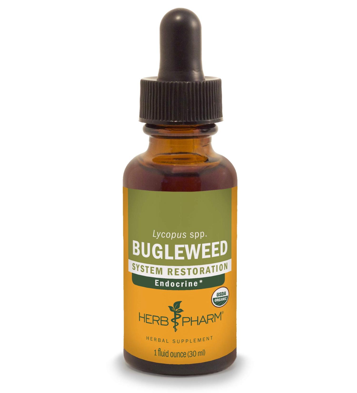 Herb Pharm Bugleweed Extract - Endocrine System Support - 1 Fl Oz - Buy Online on GoSupps.com