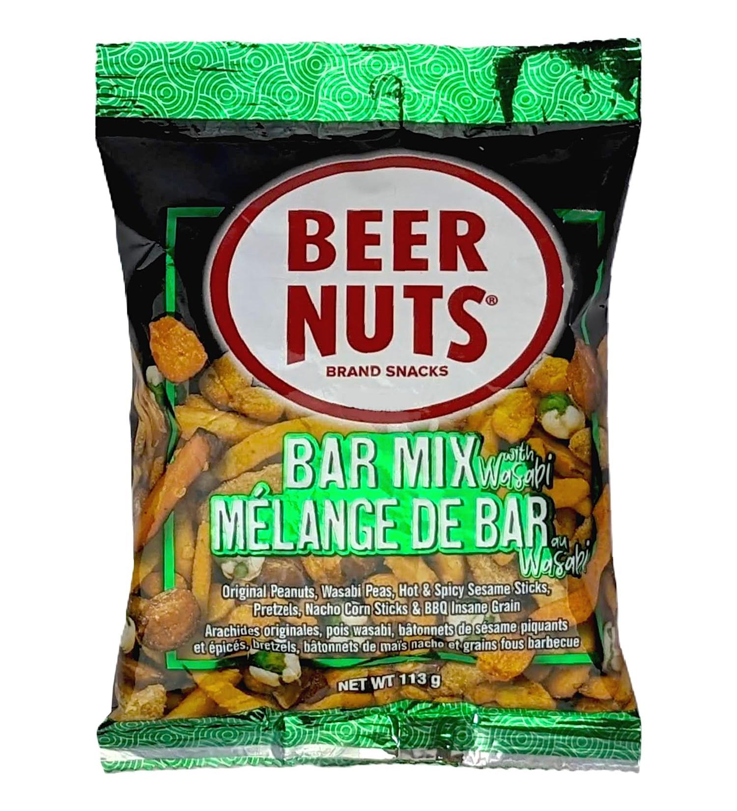 Beer Nuts Bar Mix with Wasabi 113g - Buy Online on GoSupps.com