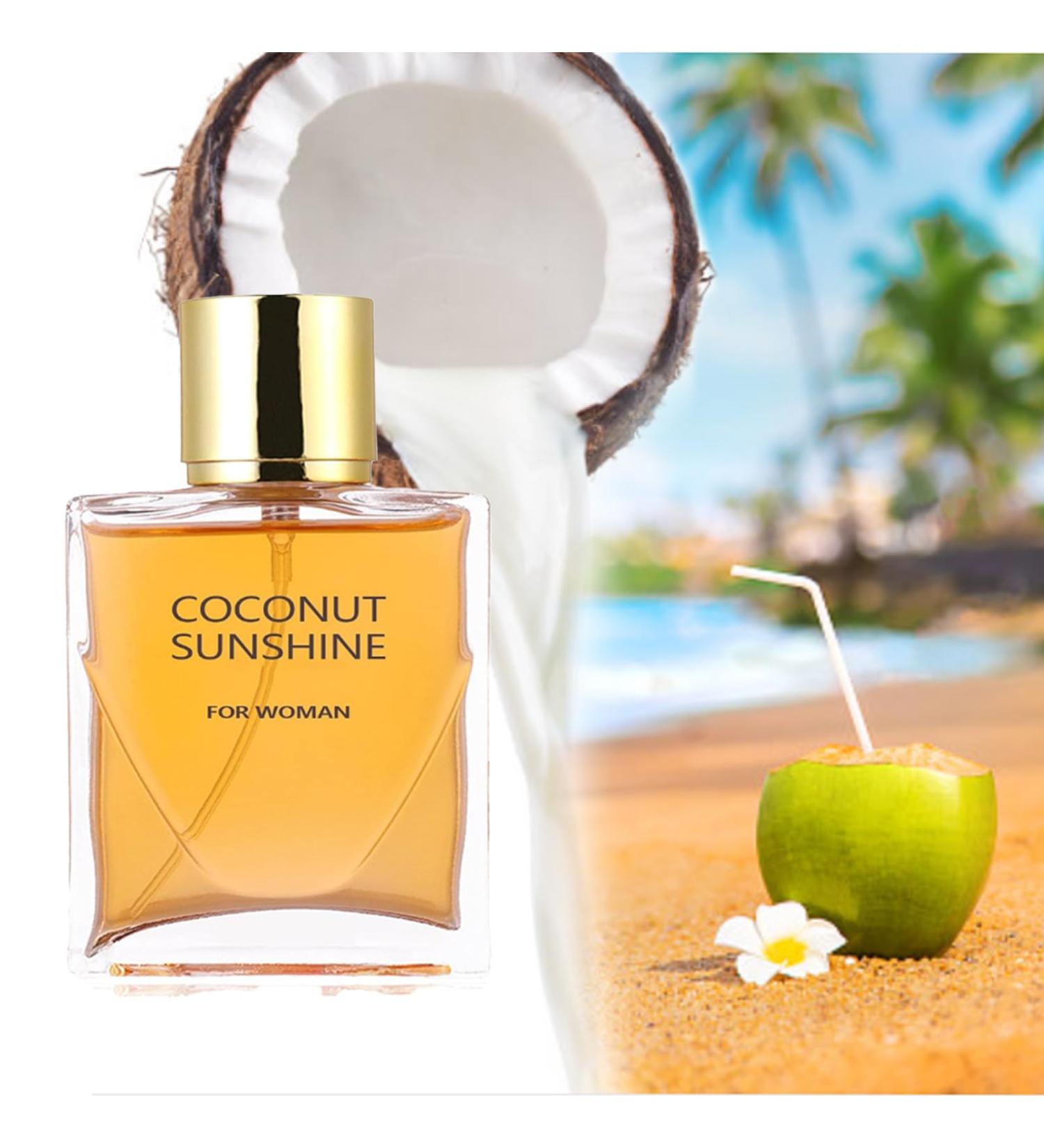 Coconut Sunshine Perfume Coconut Sunshine for Women Perfume Women's Vanilla Flavor Fragrance (1PCS) - Buy Online on GoSupps.com