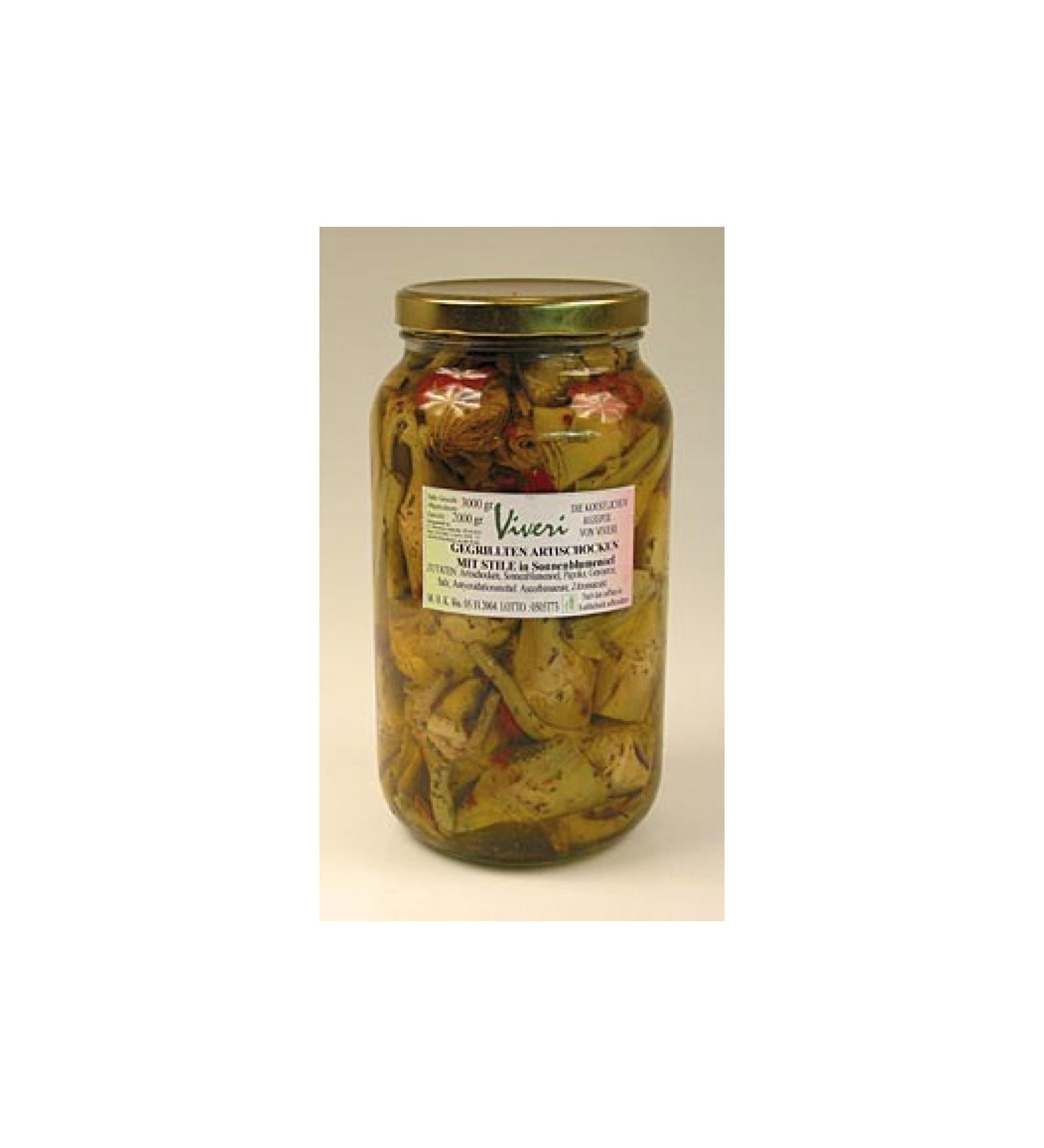 Eingelegte Eingelegte Grilled Table Socks with Handle and Garlic and Pepper 3 kg