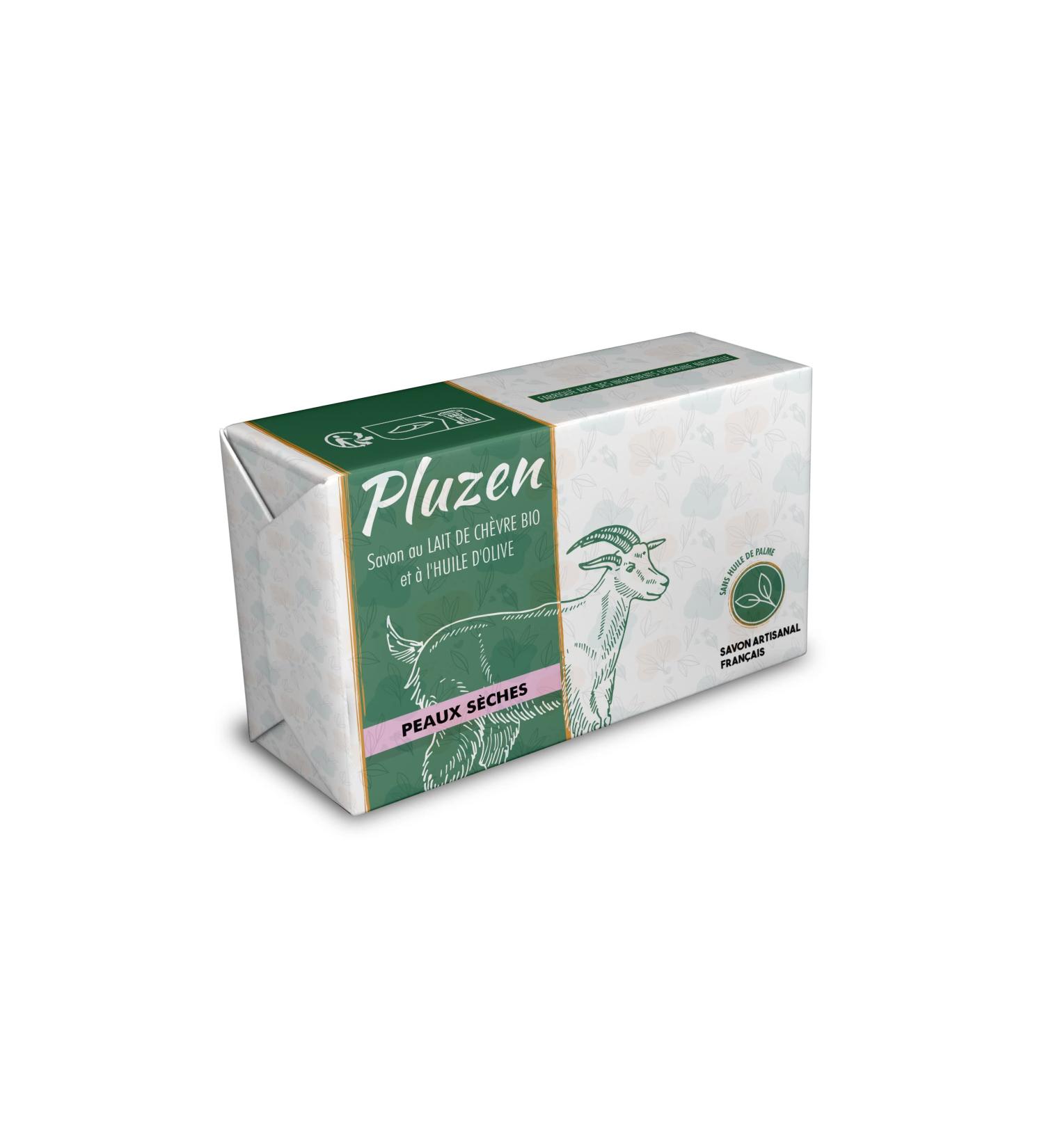 Handmade soap with organic goat's milk. Made in France (Vend e). Enriched with shea butter. Mask for sensitive and dry skin. 100 gr Face and body - Buy Online on GoSupps.com