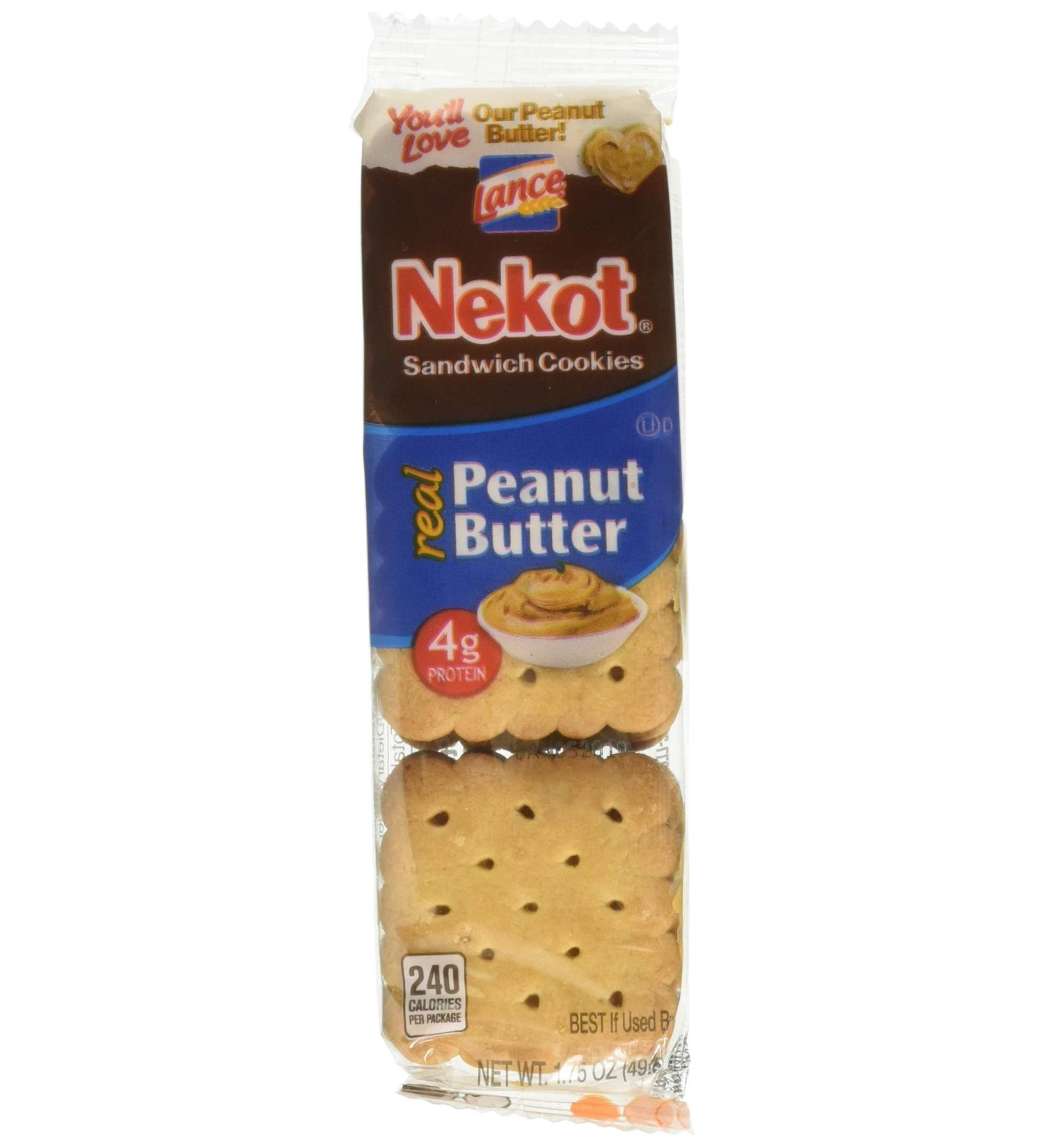 Lance Nekot Peanut Butter Cookies - 69.8 Ounce | Delicious Treats for Snacking - Buy Online on GoSupps.com