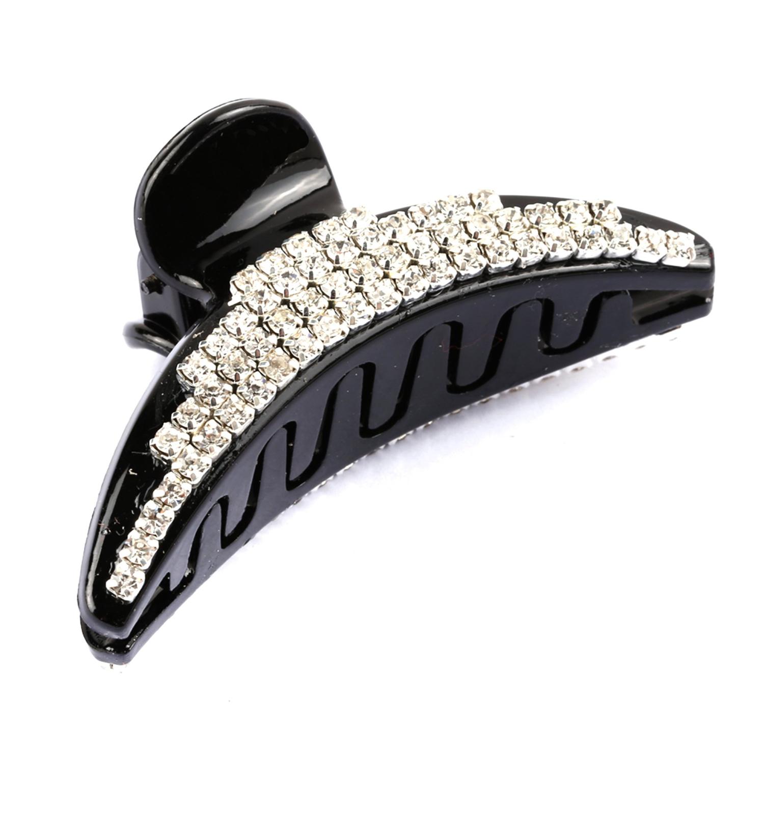 A&A Hair Beauty Hair Accessories Hair Clip Clip Barrette Hair Clip Design Hair Clip Black