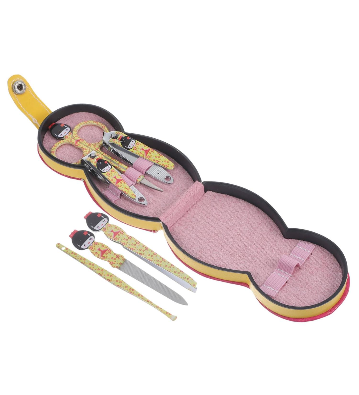 DOITOOL 2 Sets Nail Scissors Set Nail Tools for Nail Art Nail Clipper Manicure Tools Kit Doll Travel Nail Kit Nails Kits Nail Trimmer Nail Kit Care Carbon Steel Japan - Buy Online on GoSupps.com