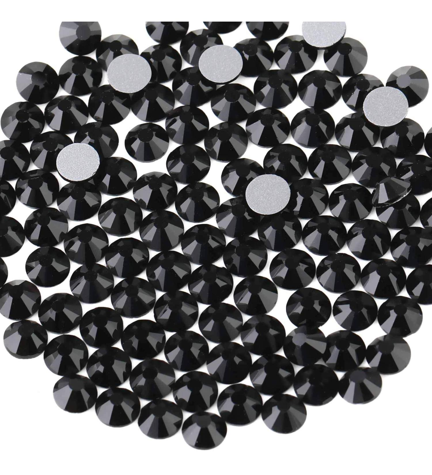 Beadsland 1440 Flat Back Rhinestones for Nails - Black SS10 (2.7-2.8mm) | Nail Art Crystals & Decorations - Buy Online on GoSupps.com
