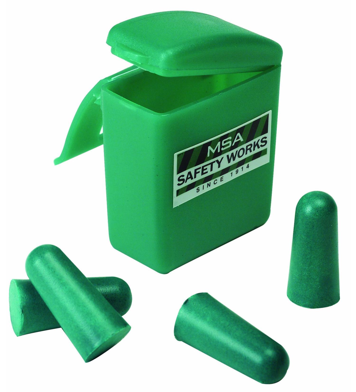 Safety Works 818074 Foam Ear Plugs with Case 2-Pair