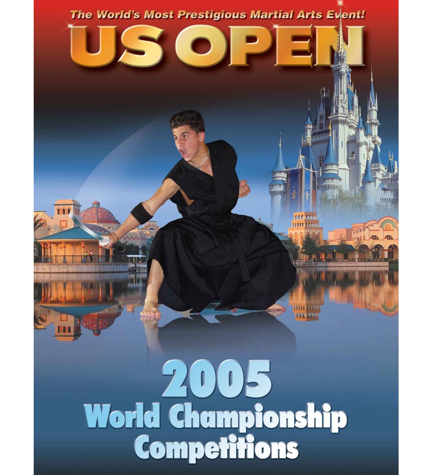 2005 U.S. Open World Championships Karate Martial Arts Tournament DVD sparring