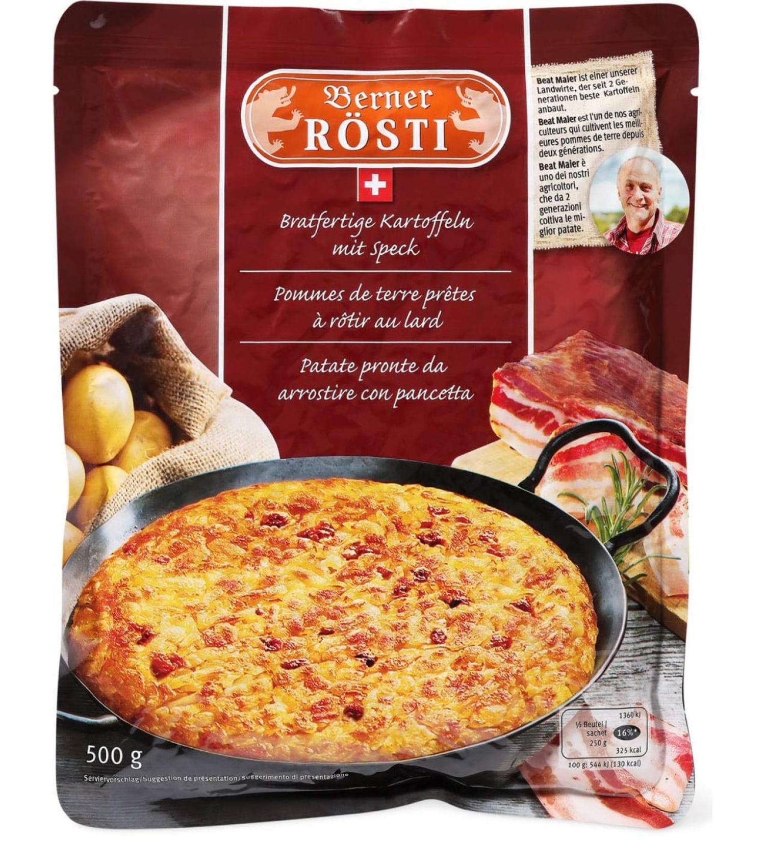 Buy Authentic Berner R sti Potato R sti - Traditional Swiss Dish 5 Pack (2500g) - International Shipping Available - Buy Online on GoSupps.com