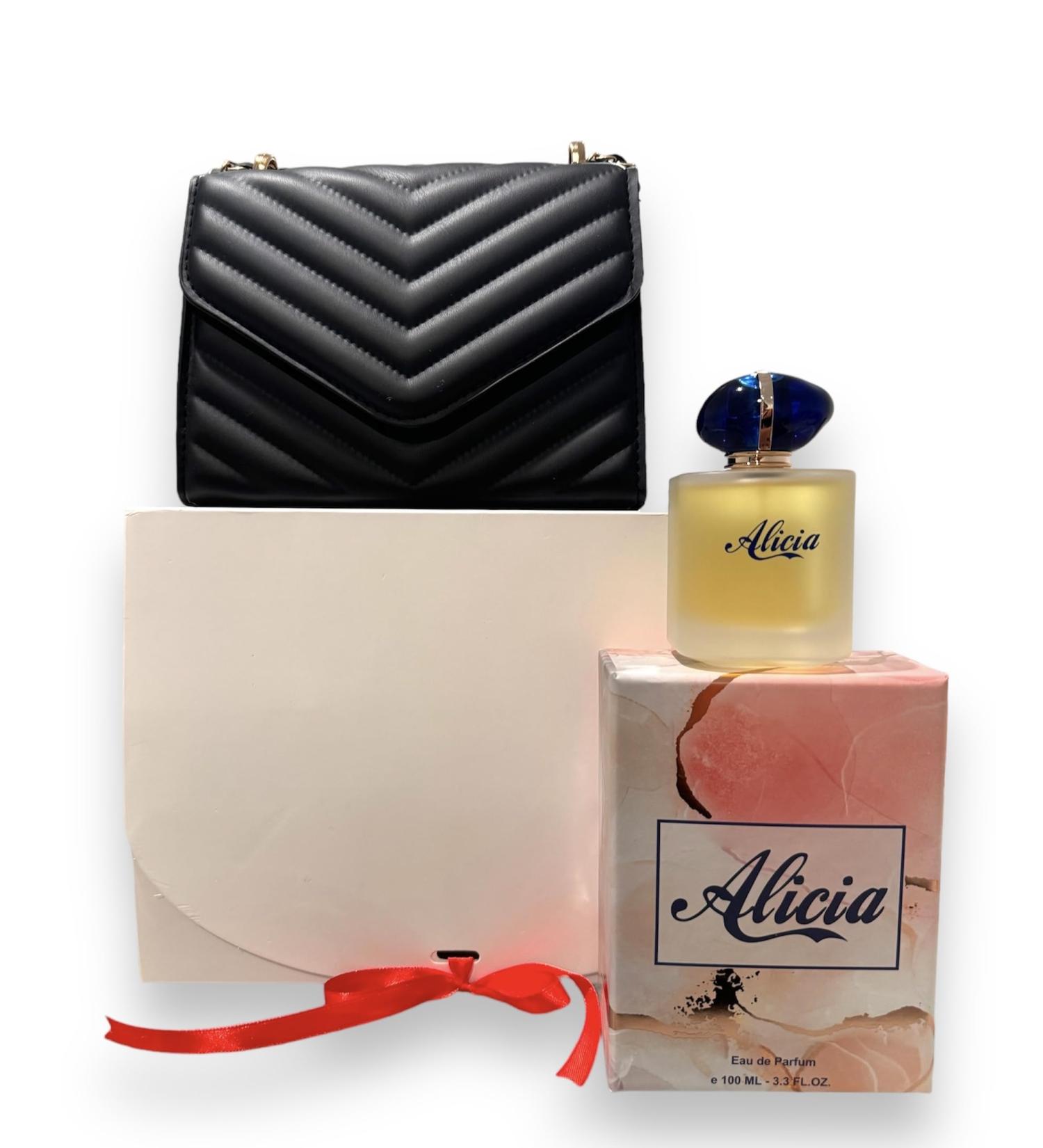 ALICIA D'LUJO ESTUCHE DE REGALO (PERFUME+CARTERA) (BLACK PURSE)