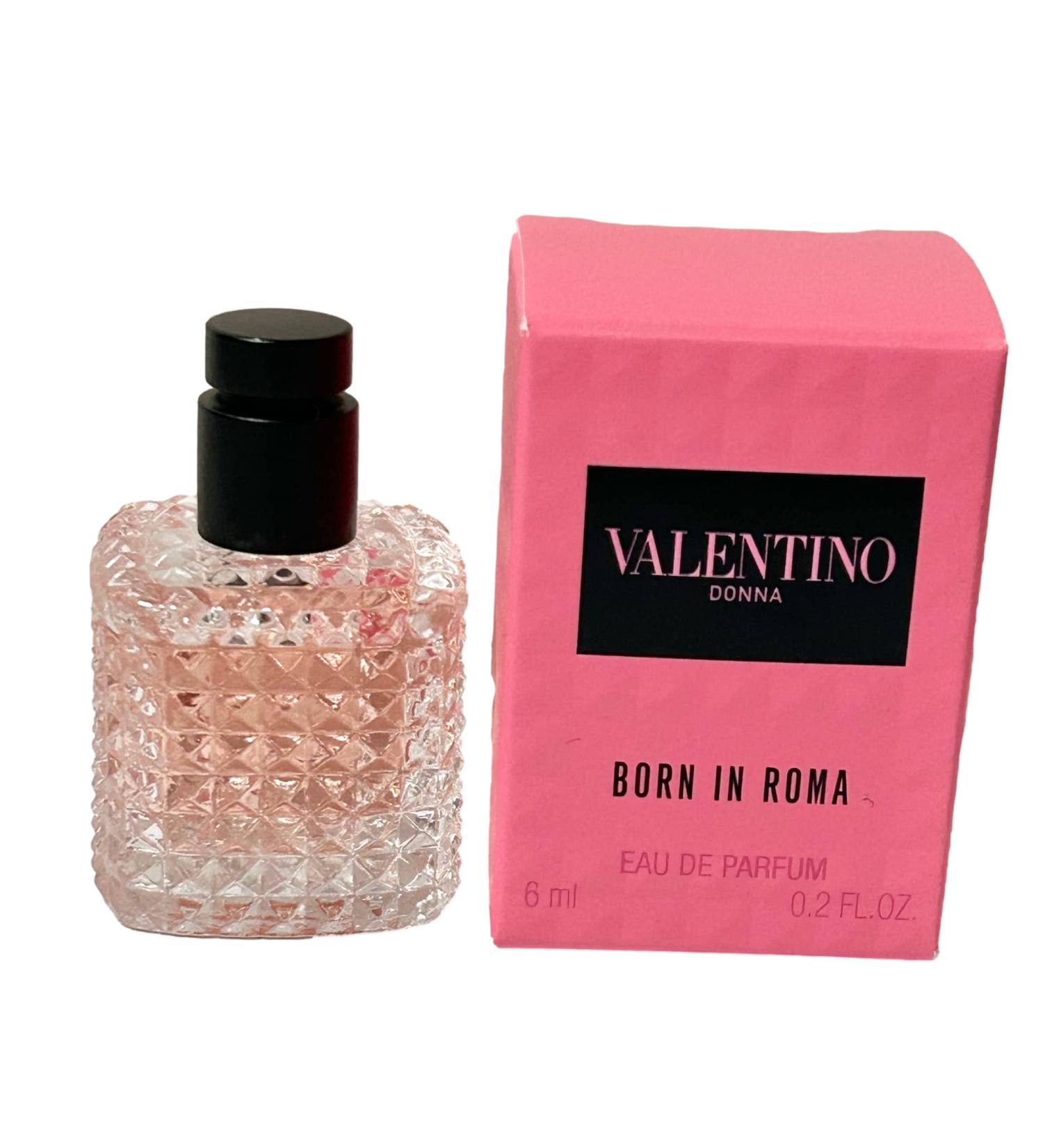 Valentino Donna Born In Roma MINI Eau De Parfum Women Splash Perfume 6 ml / 0.2 Fl Oz Travel Size - Buy Online on GoSupps.com