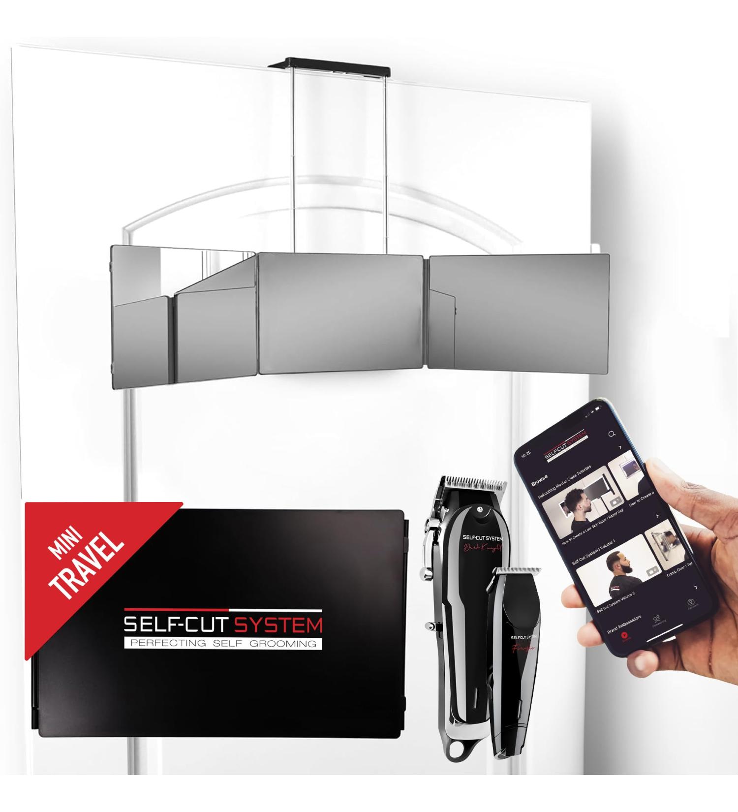 Self Cut System 4.0 | Portable Mini Travel Retro Haircut Kit - International Shipping Available - Buy Online on GoSupps.com