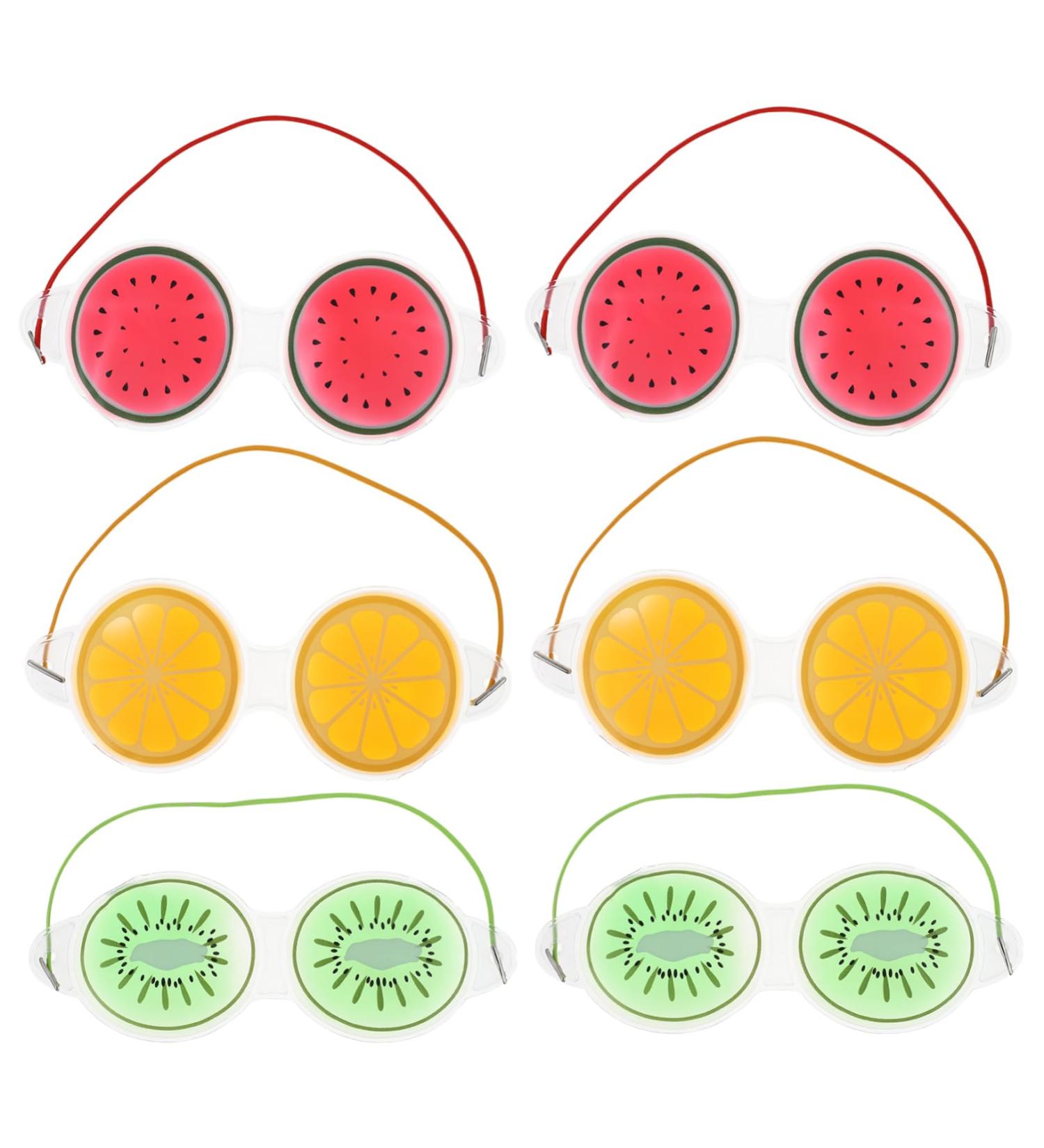 PopetPop 6-Pack Cooling Eye Masks - Refreshing Eyepatches for Travel & Sleep | Effective Eye Cover & Training Mask - Buy Online on GoSupps.com