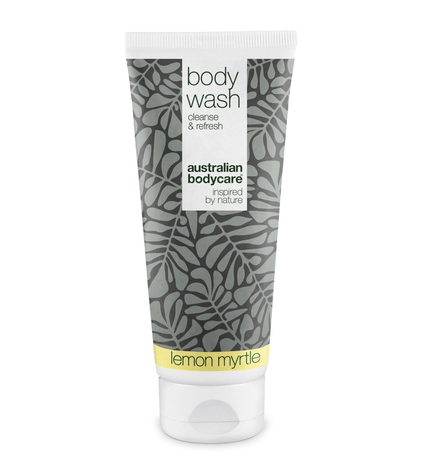Australian Bodycare Body Wash 200 ml | Tea Tree Oil + Lemon Myrtle | Shower Gel with Tea Tree Oil for Skin Foot wash - Daily care Relieve spots pimples Athlete s Foot Ringworm Fungus - Buy Online on GoSupps.com