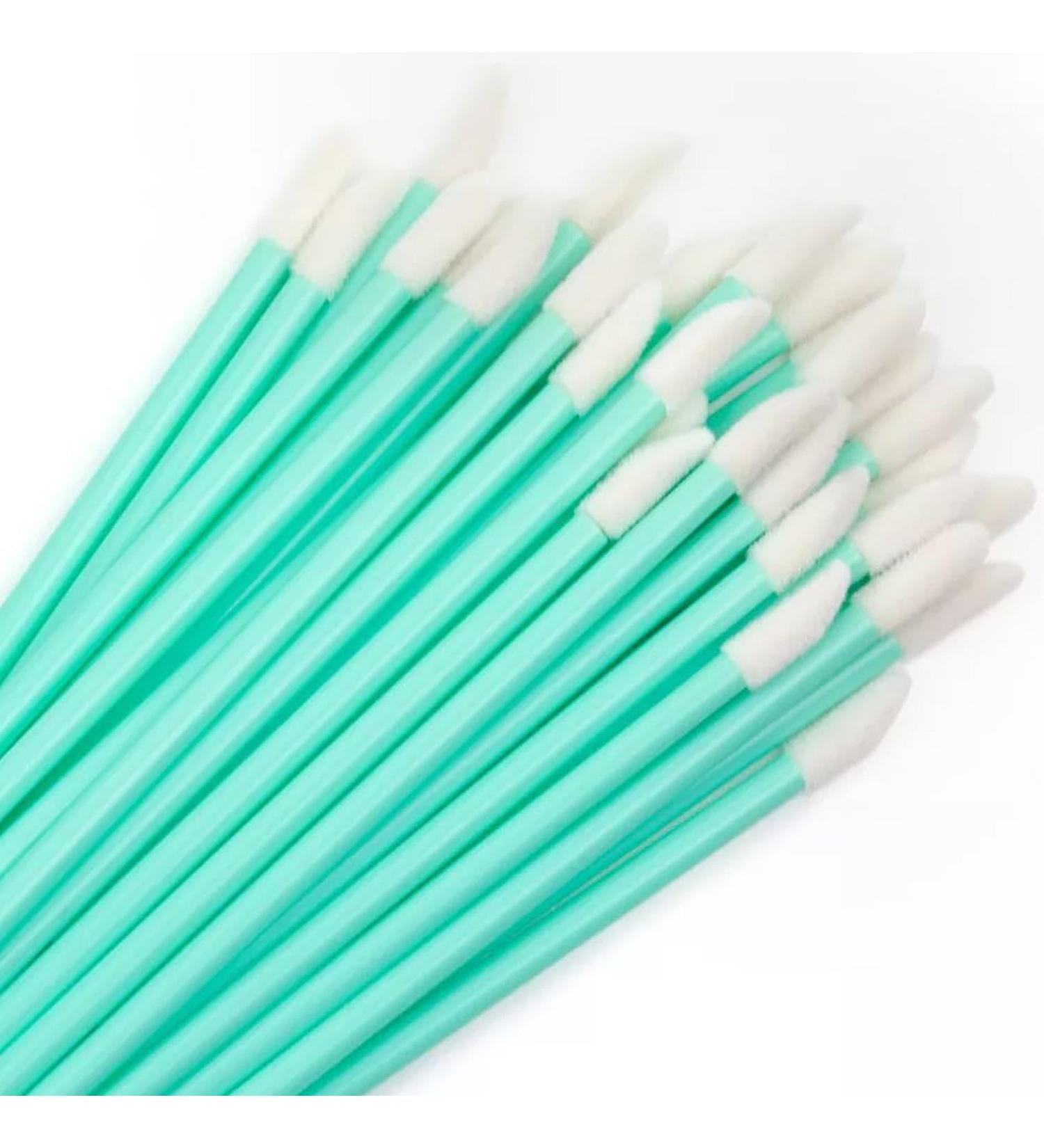 Boulton Lip Brushes 100pcs - Disposable Lip Wands for Makeup Beauty | Green Lipstick Applicator Wand Tool for Lips & Eyes - Buy Online on GoSupps.com