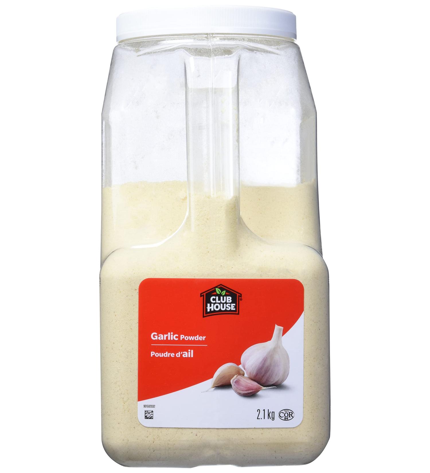 Club House Quality Natural Herbs & Spices Garlic Powder 2.1kg - Buy Online on GoSupps.com